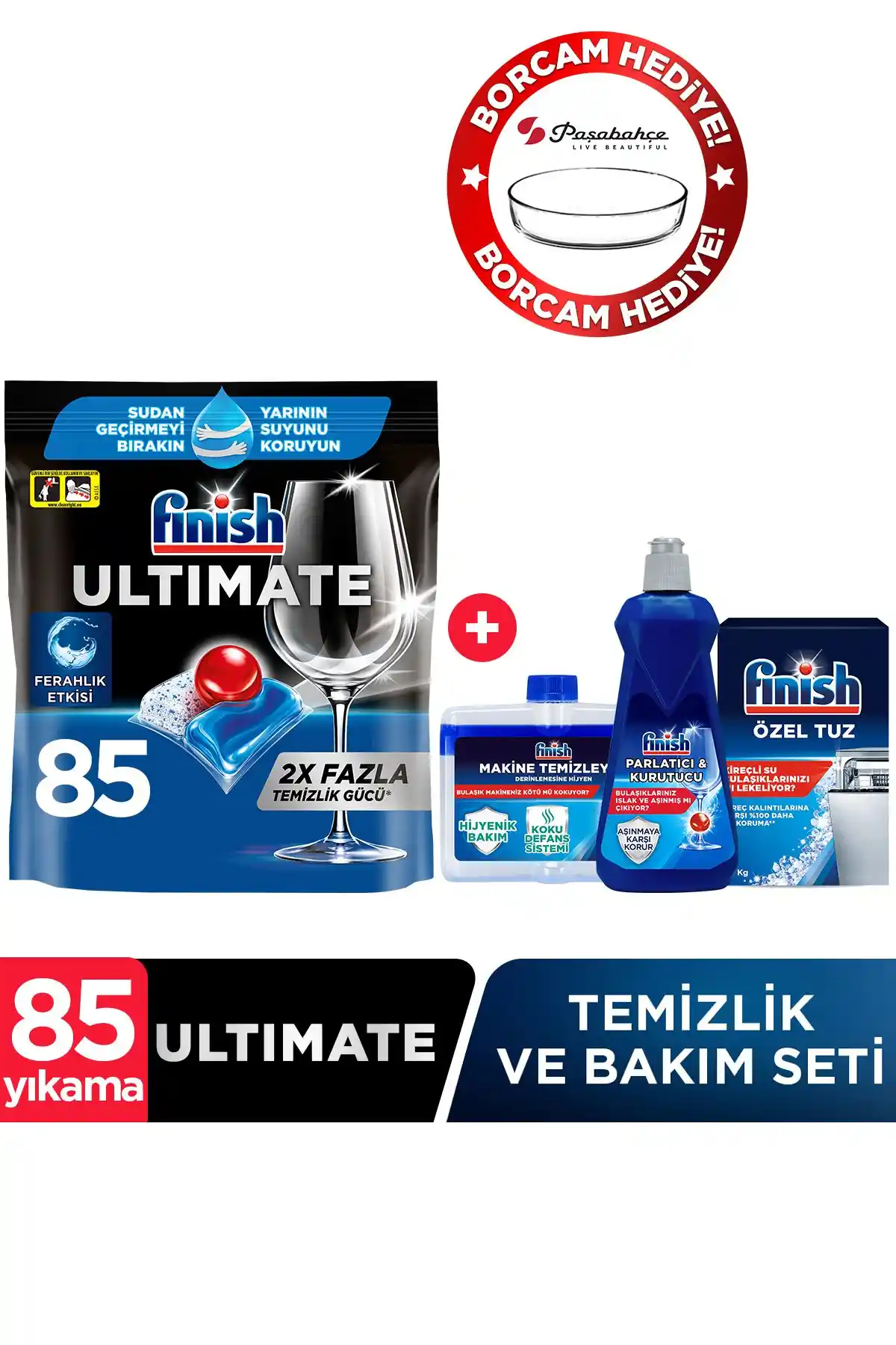 Finish Ultimate Bulaşık Makinesi Deterjanı Kapsül Tablet: Yüksek Performans ve Kolay Kullanım