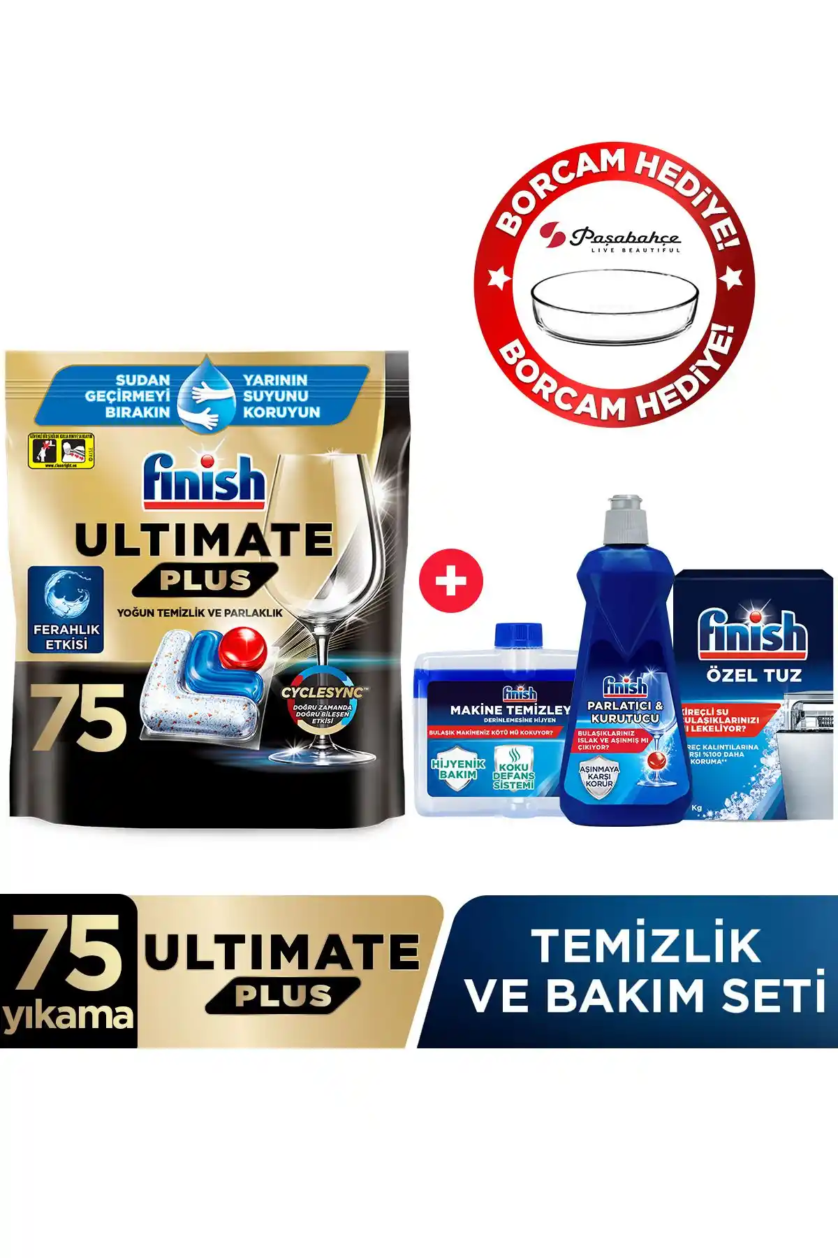 Finish Ultimate Plus Bulaşık Makinesi Deterjanı Kapsül Tabletleri Temizlikte Yeni Bir Dönem