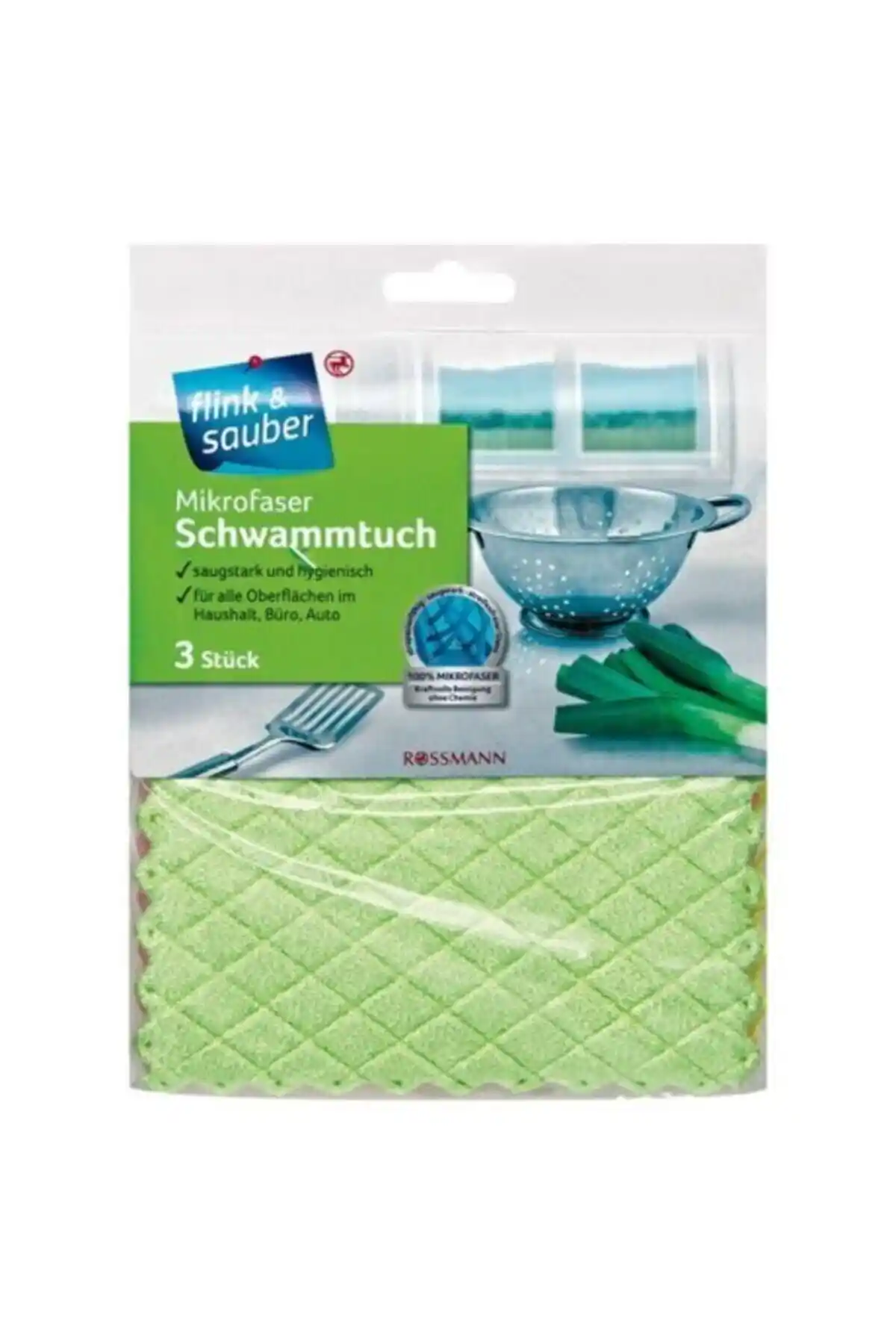 Flink Mikrofiber Sünger Seti: Mutfak Temizliğinde Yenilikçi ve Ekonomik Çözüm