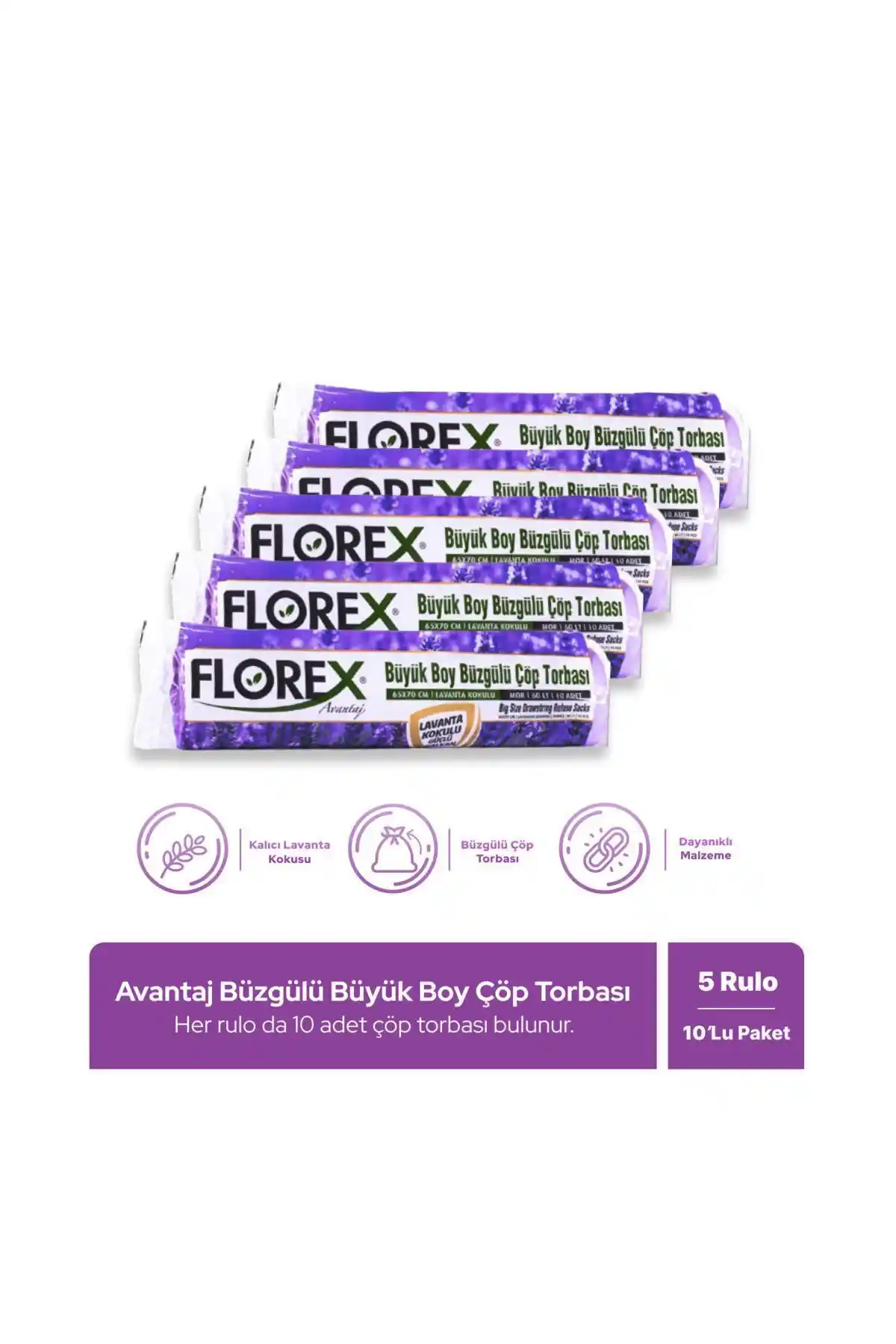 Florex Lavanta ve Limon Kokulu Çöp Poşetleri Karşılaştırması