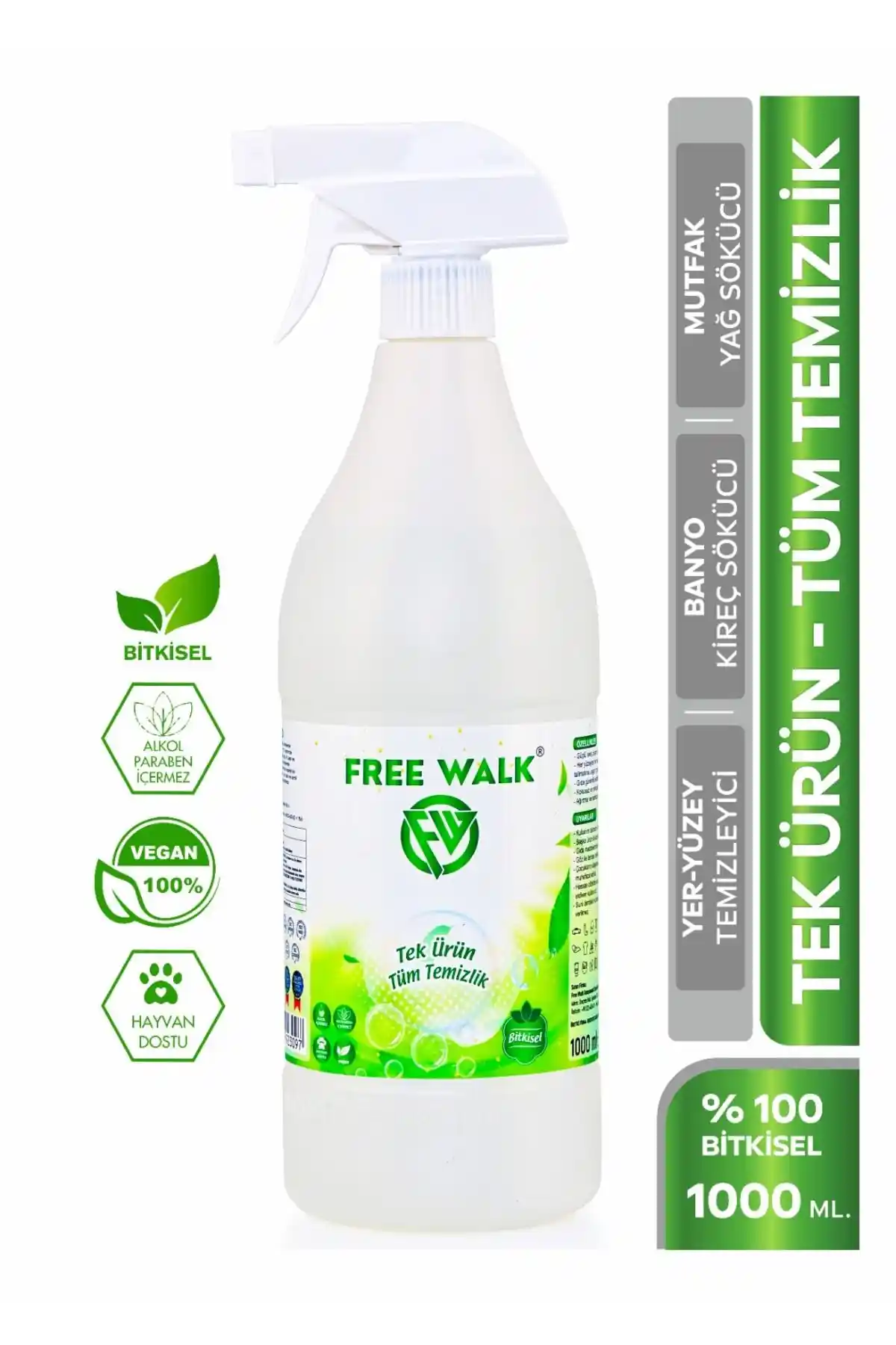 Free Walk ve Glint Bitkisel Temizleyicilerin Detaylı Karşılaştırması