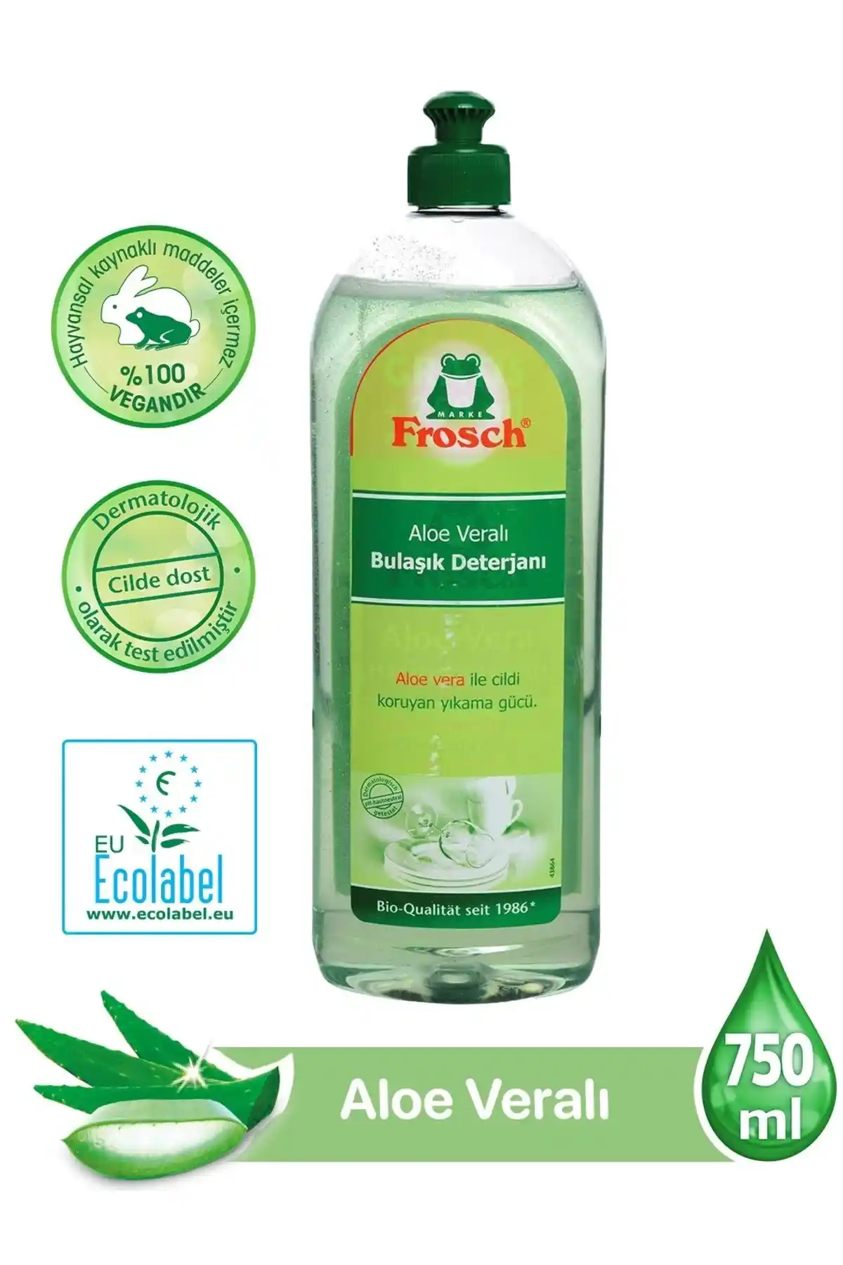 Frosch Aloe Vera ve Just Green Organik Bulaşık Deterjanı Karşılaştırması