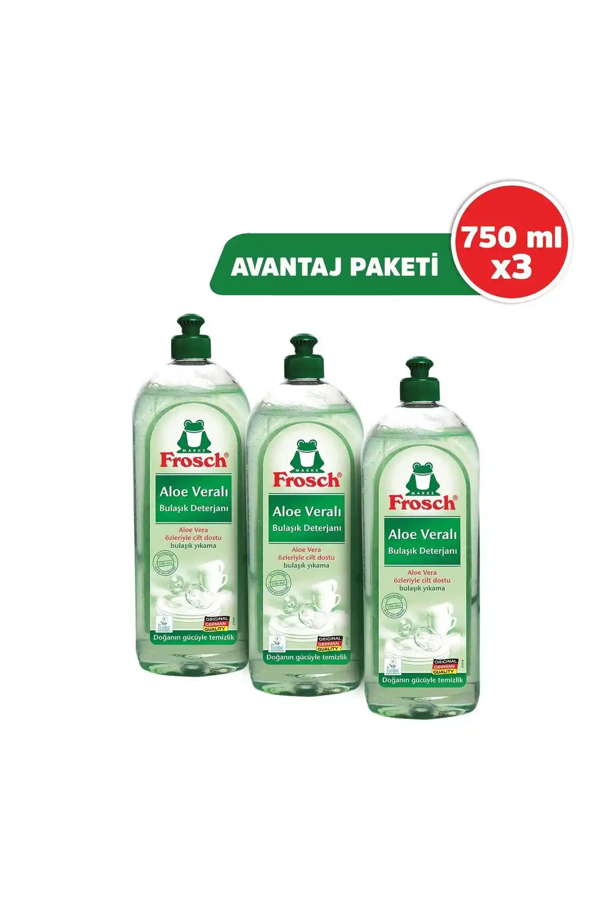 Frosch Aloveralı ve Green Clean Organik Bulaşık Deterjanlarının Karşılaştırması ve Özellikleri