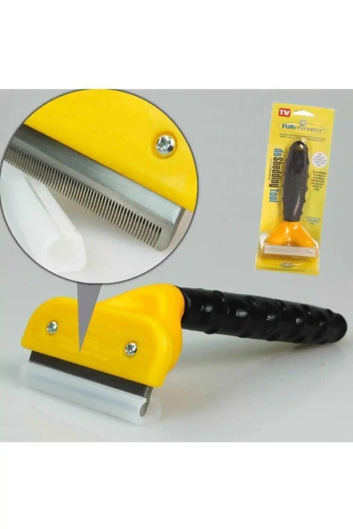 Furminator Orta Boy Tüy Alıcı Toplayıcı Tarak: Evcil Dostlarınız İçin Güvenilir Bakım Aracı