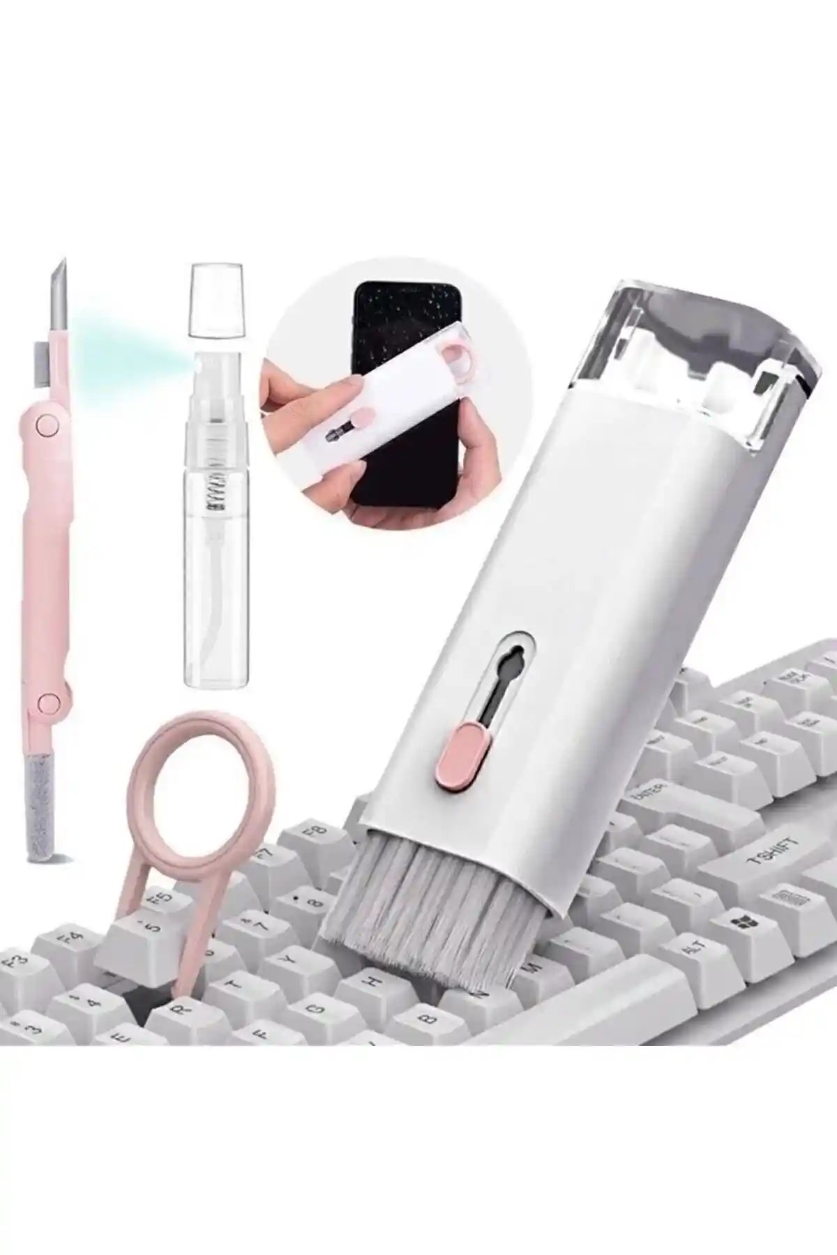 Genel Markalar 7 In 1 ve The Wlue 7in1 Temizlik Kitleri Karşılaştırması