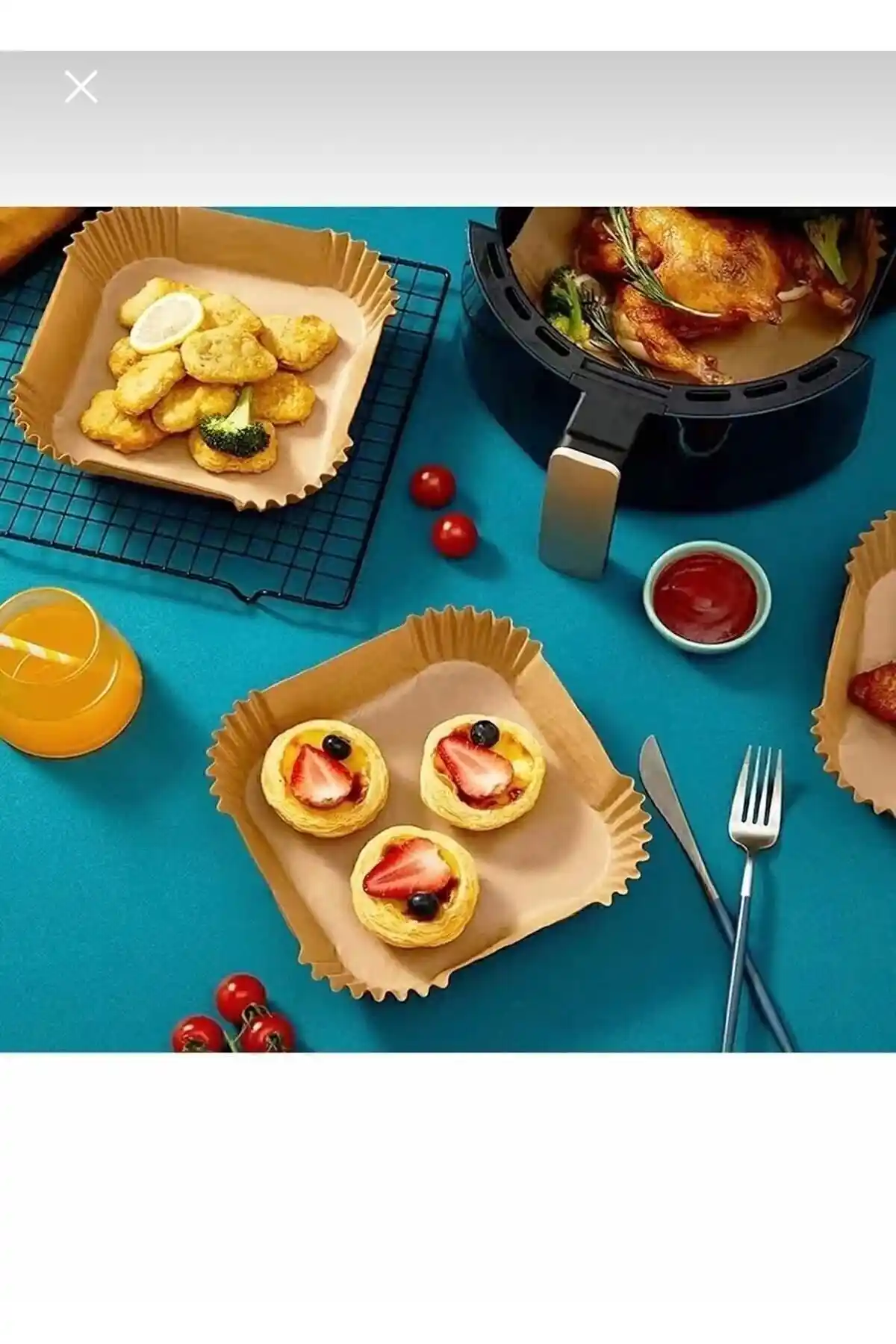 Genel Markalar Airfryer XXL ve XL Modeli İçin Uygun Pişirme Kağıdı Ürün Tanıtımı ve Özellikleri