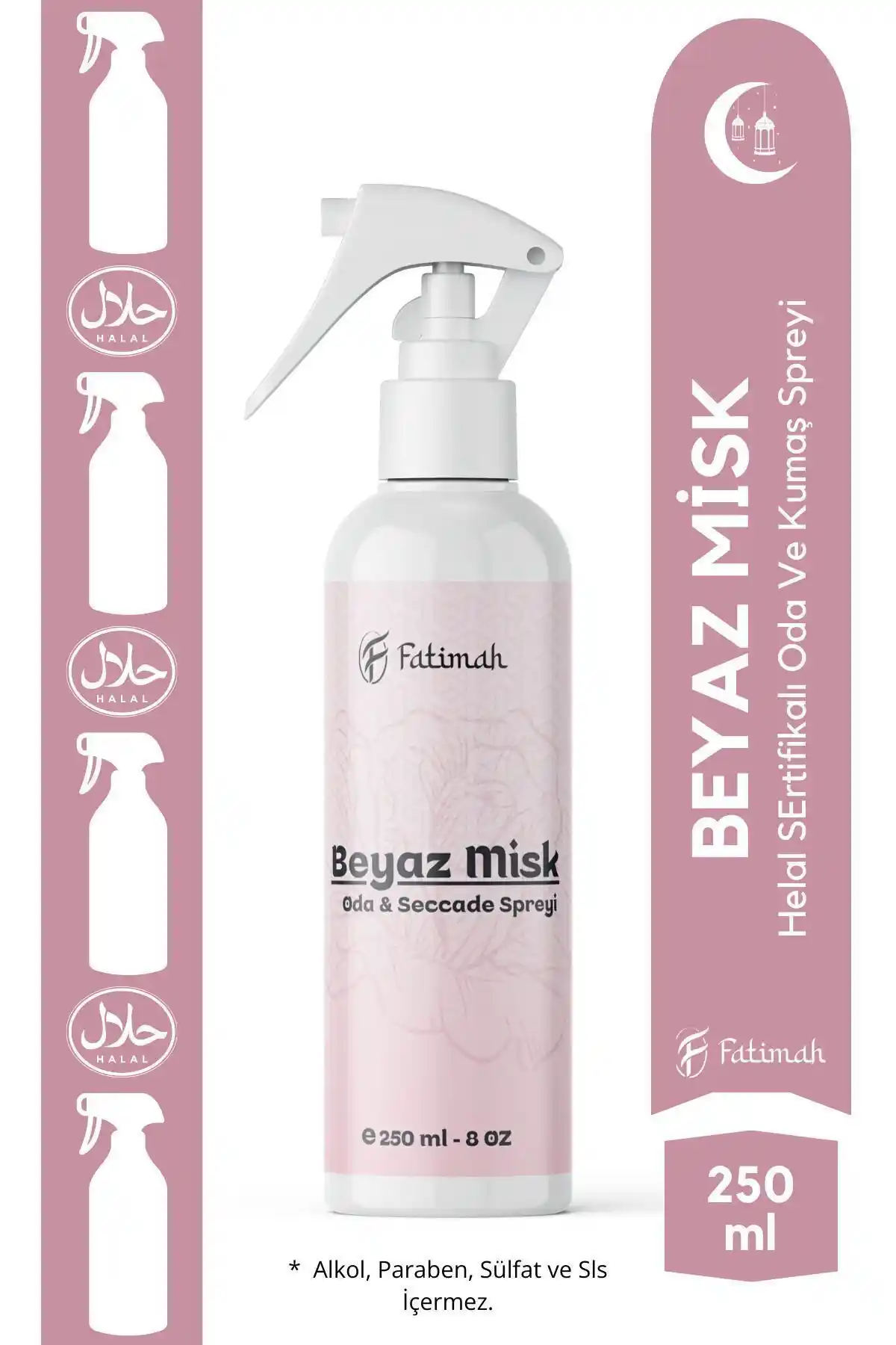 Genel Markalar Beyaz Misk Oda ve Kumaş Spreyi ile Ferah ve Kalıcı Atmosfer Yaratın