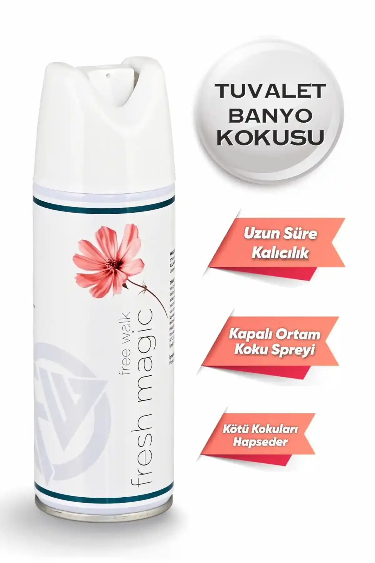 Genel Markalar Magic Fresh Banyo ve Tuvalet Kokusu Spreyi ile Temizlik ve Ferahlık Sağlama