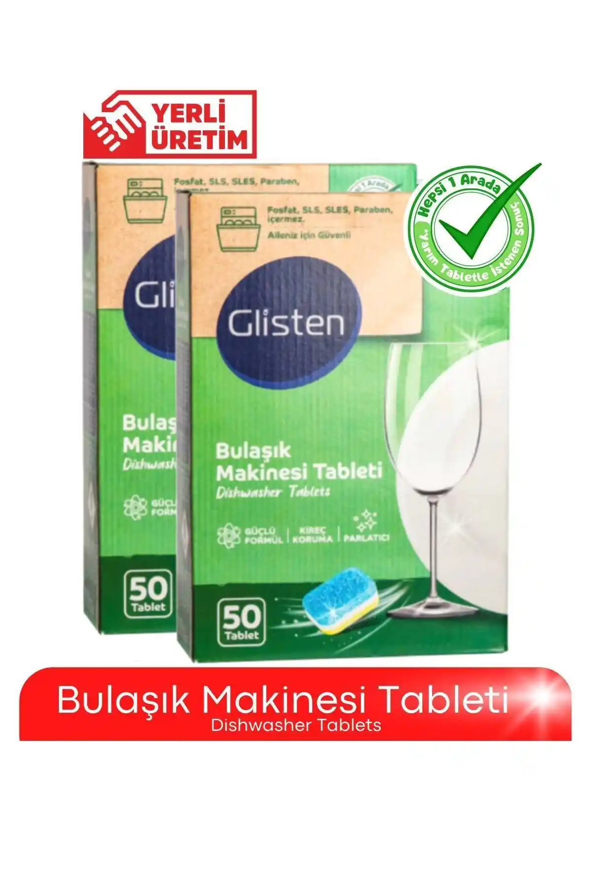 Glisten Bulaşık Makinesi Detarjanı ve Tabletleri Karşılaştırması 2023