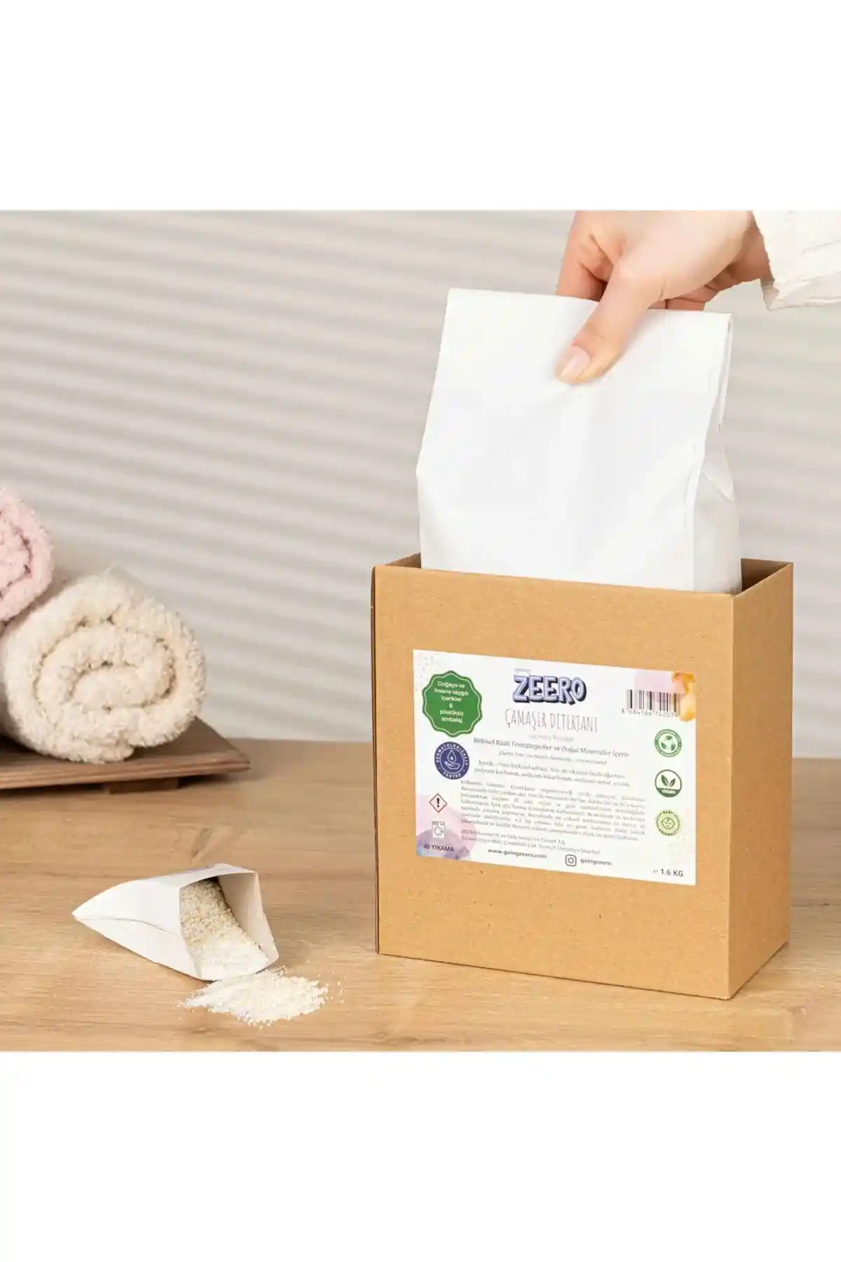 Going Zeero Doğal Konsantre Çamaşır Deterjanı: Organik ve Çevre Dostu Temizlik Çözümü