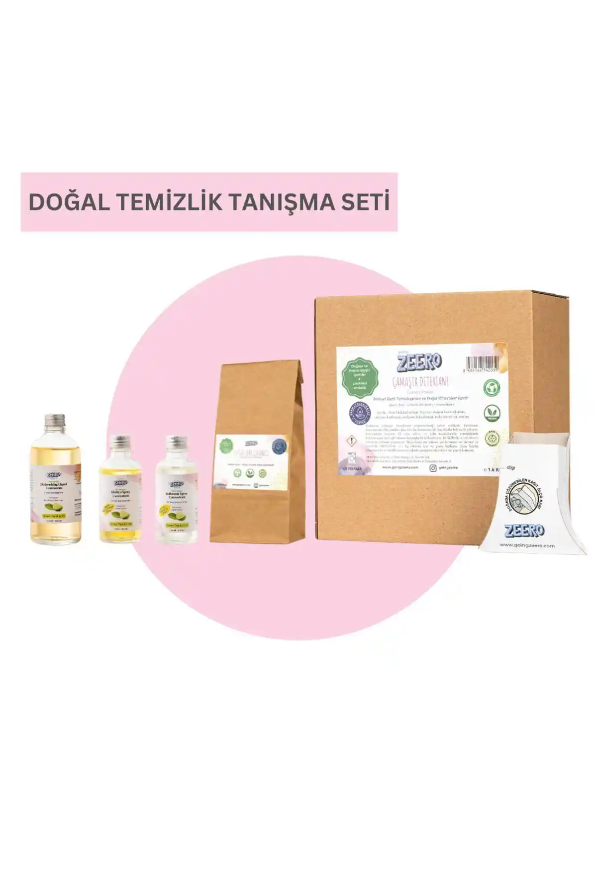 Going Zeero Doğal Temizlik Tanışma Seti: Sağlıklı ve Çevreye Duyarlı Temizlik Çözümü