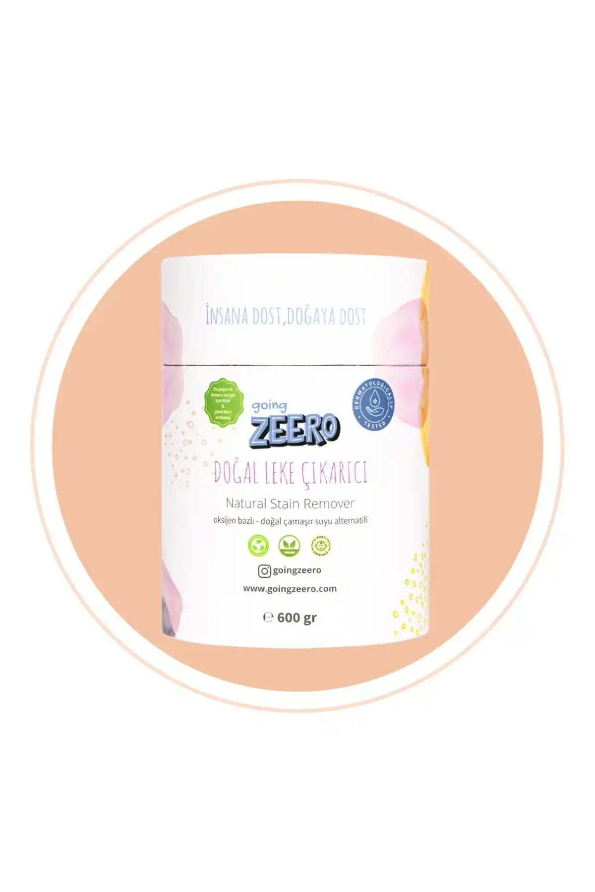 Going Zeero Oksijen Bazlı Toz Leke Çıkarıcı: Doğal ve Çok Yönlü Temizlik Ürünü