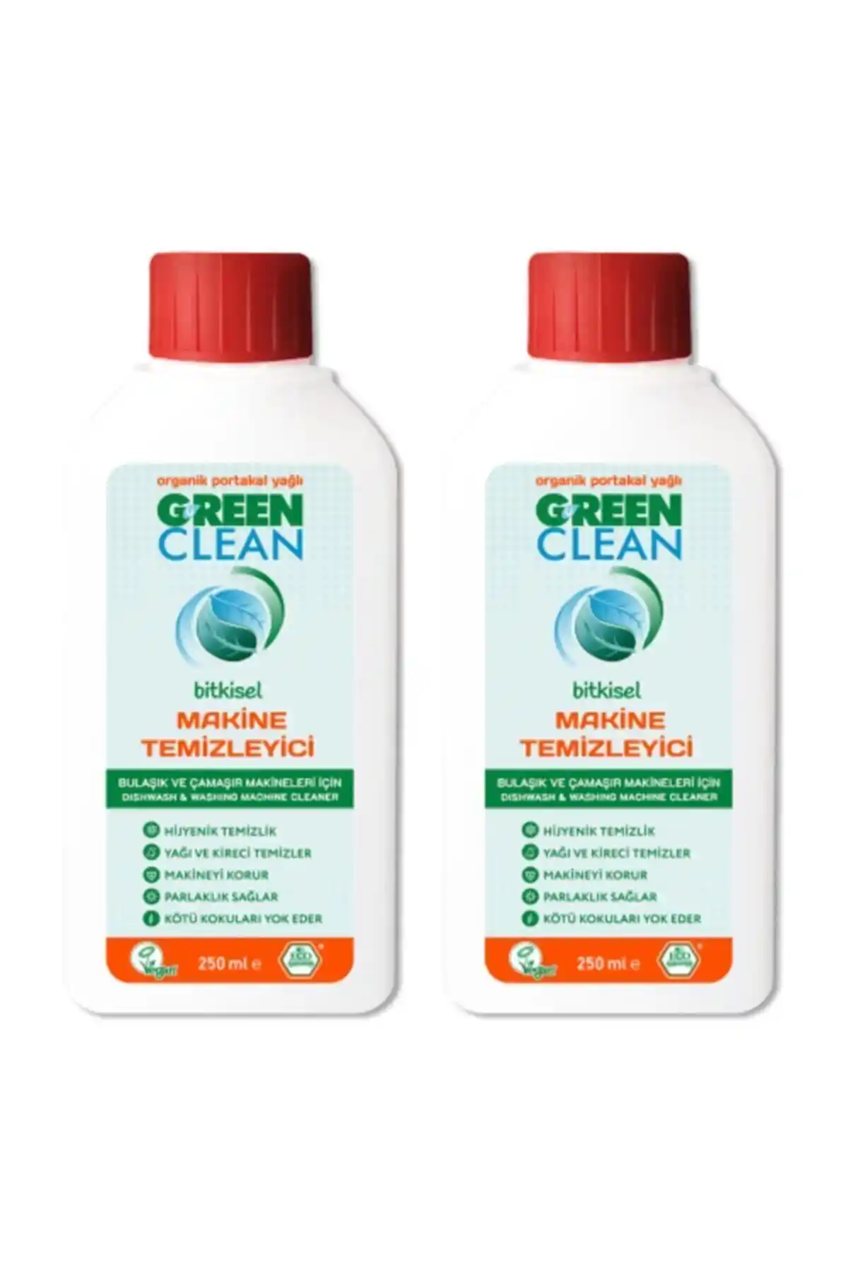 Green Clean Bitkisel Bulaşık ve Çamaşır Makinesi Temizleyici Doğa Dostu ve Etkili Temizlik Sağlar