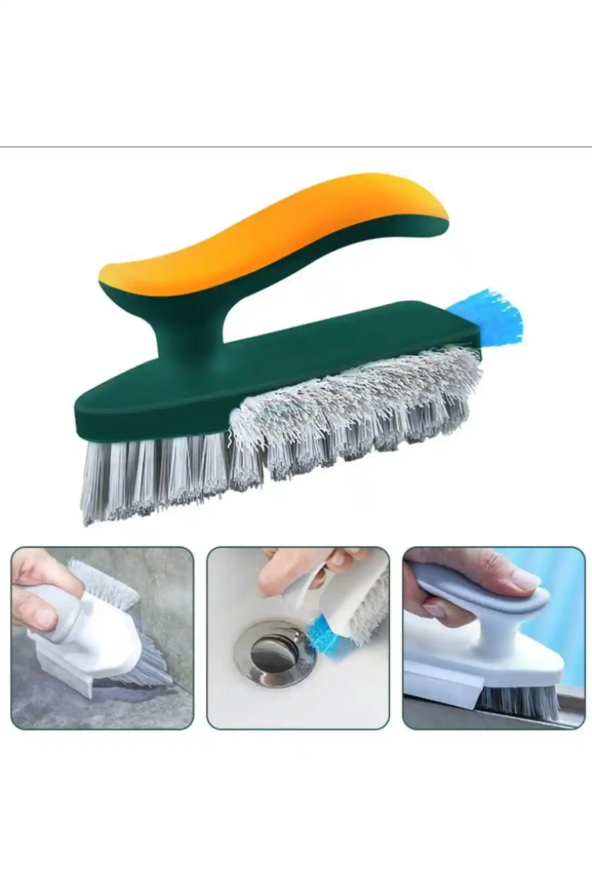 Hayveys Saplı Çok Amaçlı Sert Temizlik Fırçası ile Ev Temizliğinde Etkili ve Pratik Çözüm