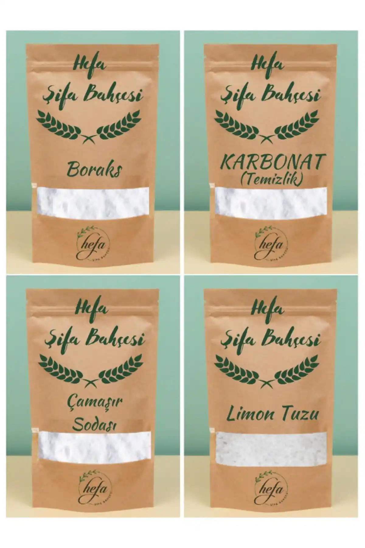 Hefa Şifa Bahçesi Temizlik Seti: Organik ve Çevre Dostu Temizlik Çözümü