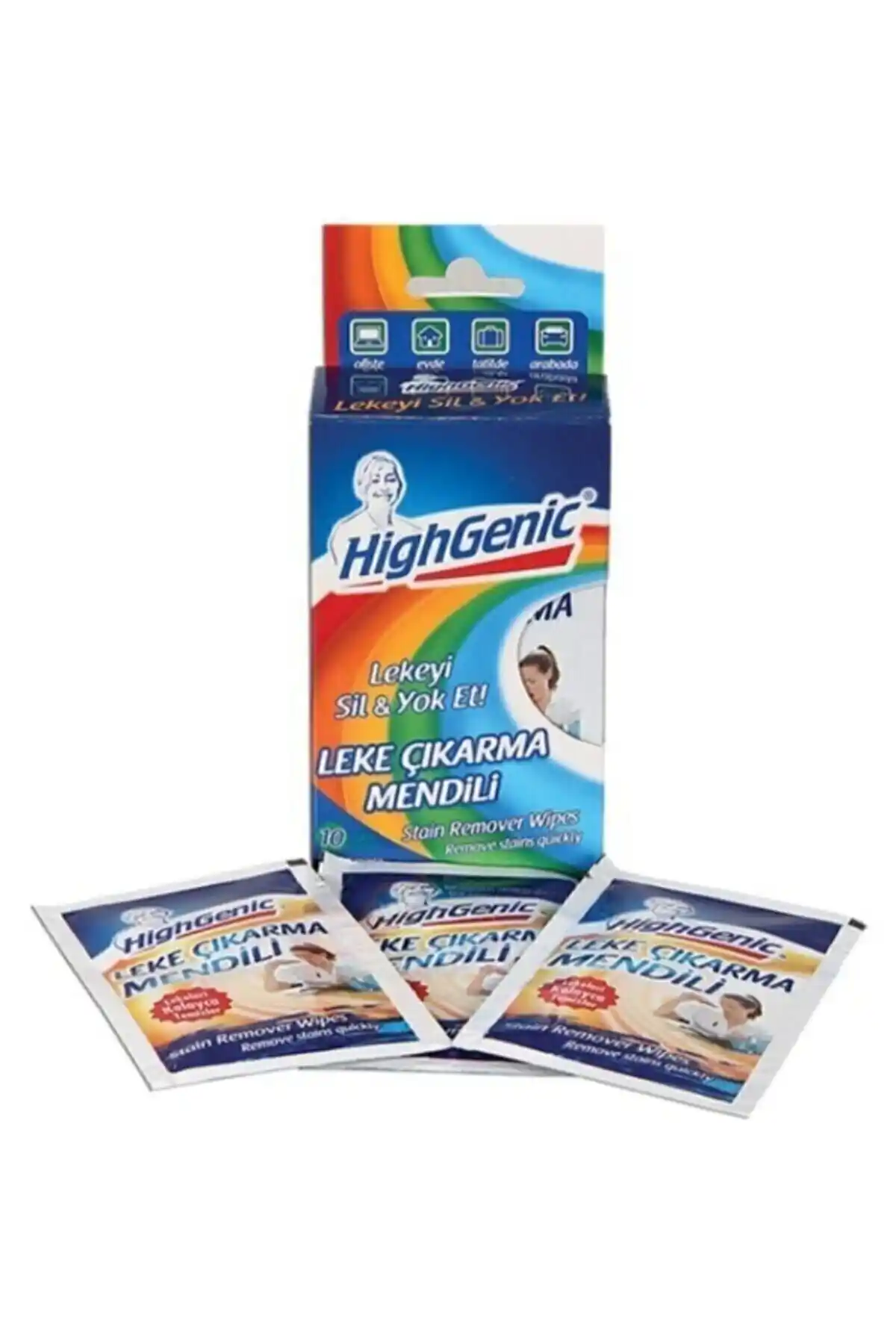 Highgenic Leke Çıkarma Mendili: Çok Amaçlı ve Etkili Leke Temizleme Çözümü