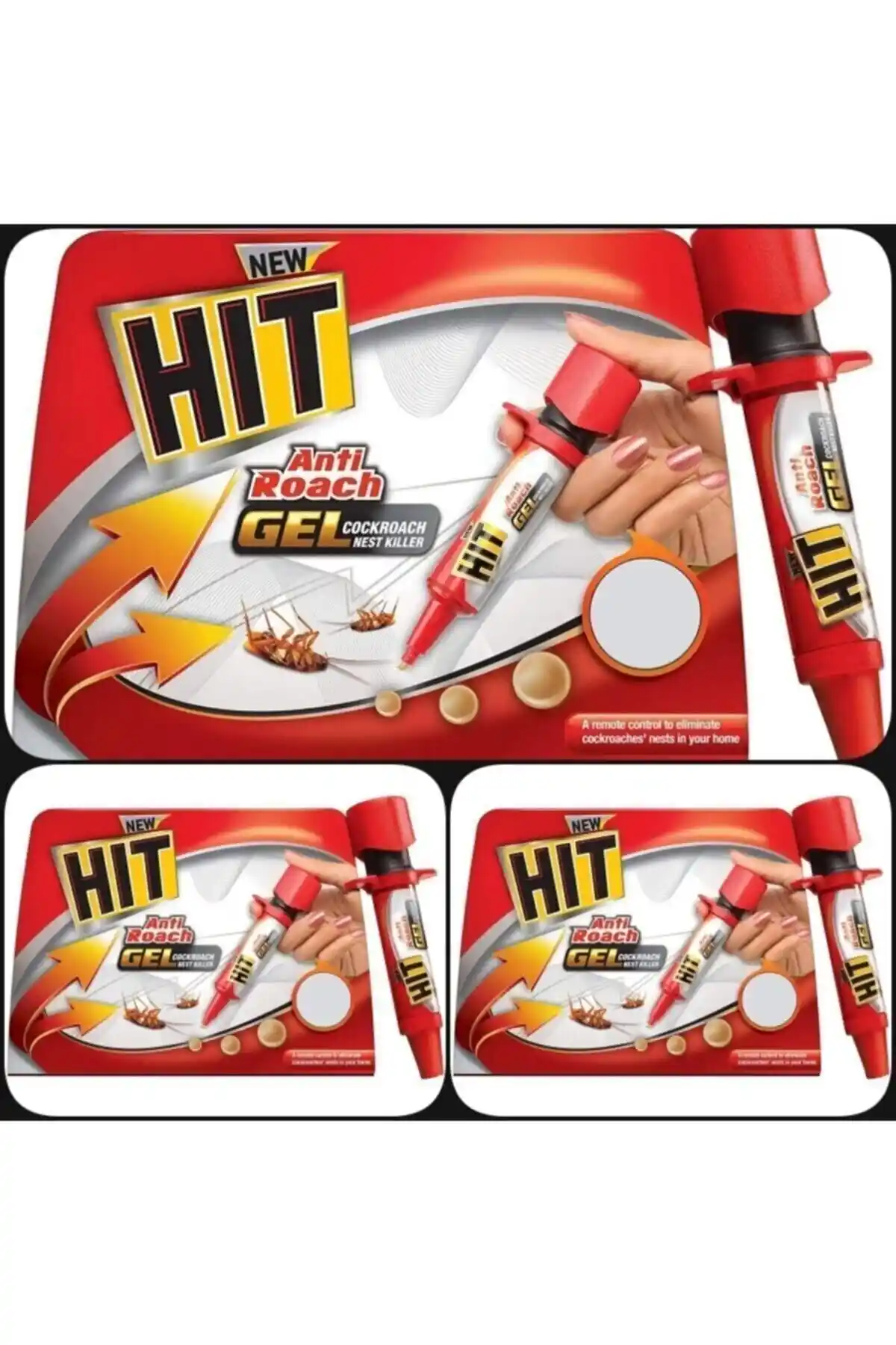 HİT 3'lü Hıt Anti Hamam Böceği Jeli: Güvenli ve Uzun Süreli Haşere Kontrolü Çözümü