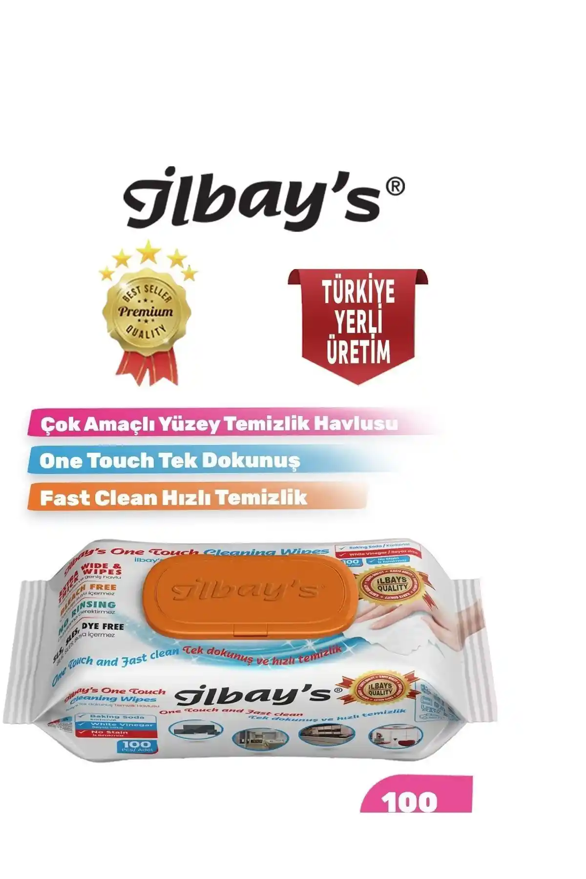 İlbay Easy Clean Çok Amaçlı Yüzey Temizlik Islak Havlusu Ürün Tanıtımı ve Özellikleri