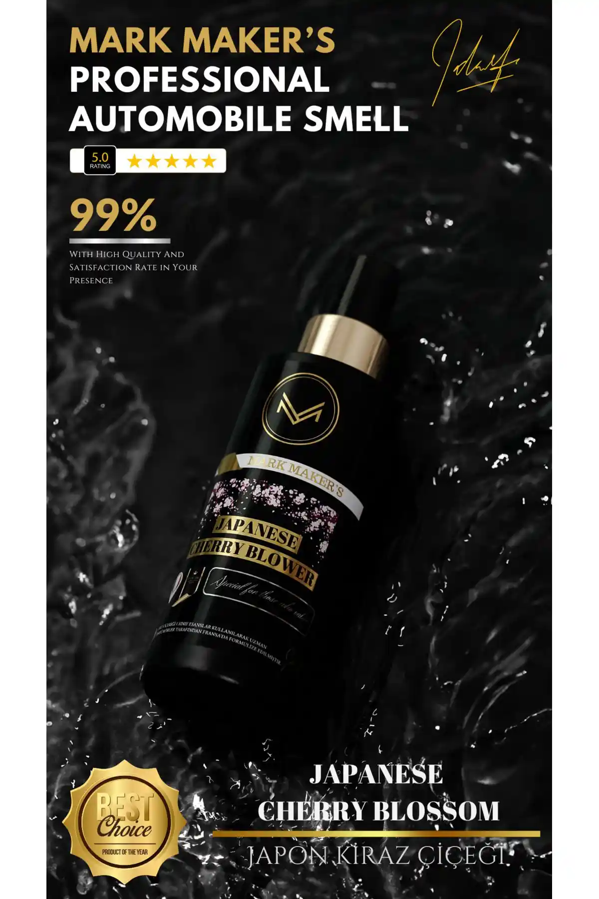 Japon Kiraz Çiçeği ve Mango Rüyası Otomotiv Kokuları Karşılaştırması
