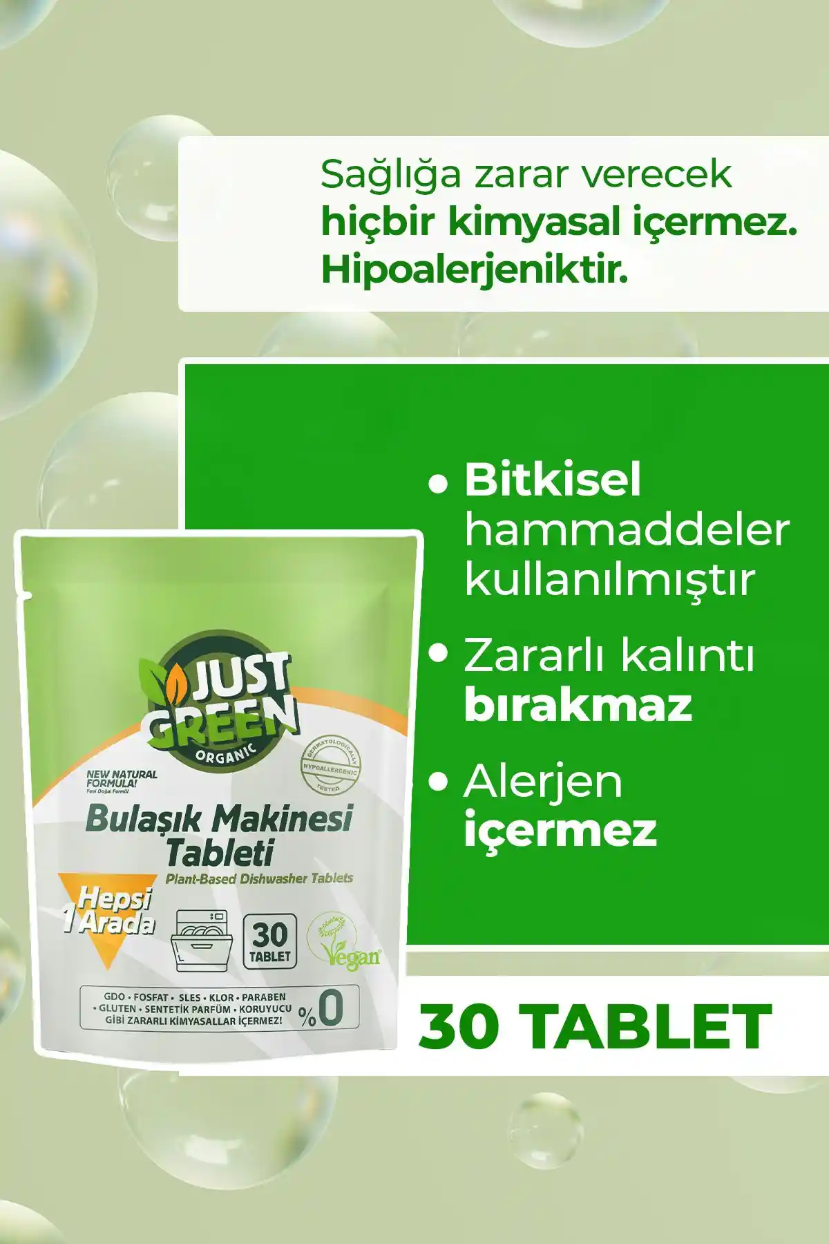 Karşılaştırmalı Analiz: Just Green ve Going Zeero Doğal Bulaşık Deterjanları