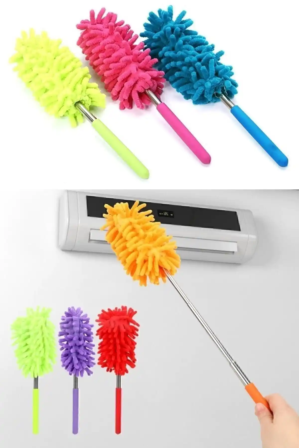 Karşılaştırmalı İnceleme: Genel Markalar Teleskopik Mikrofiber Fırça ve Molto Manyetik Toz Püskülü