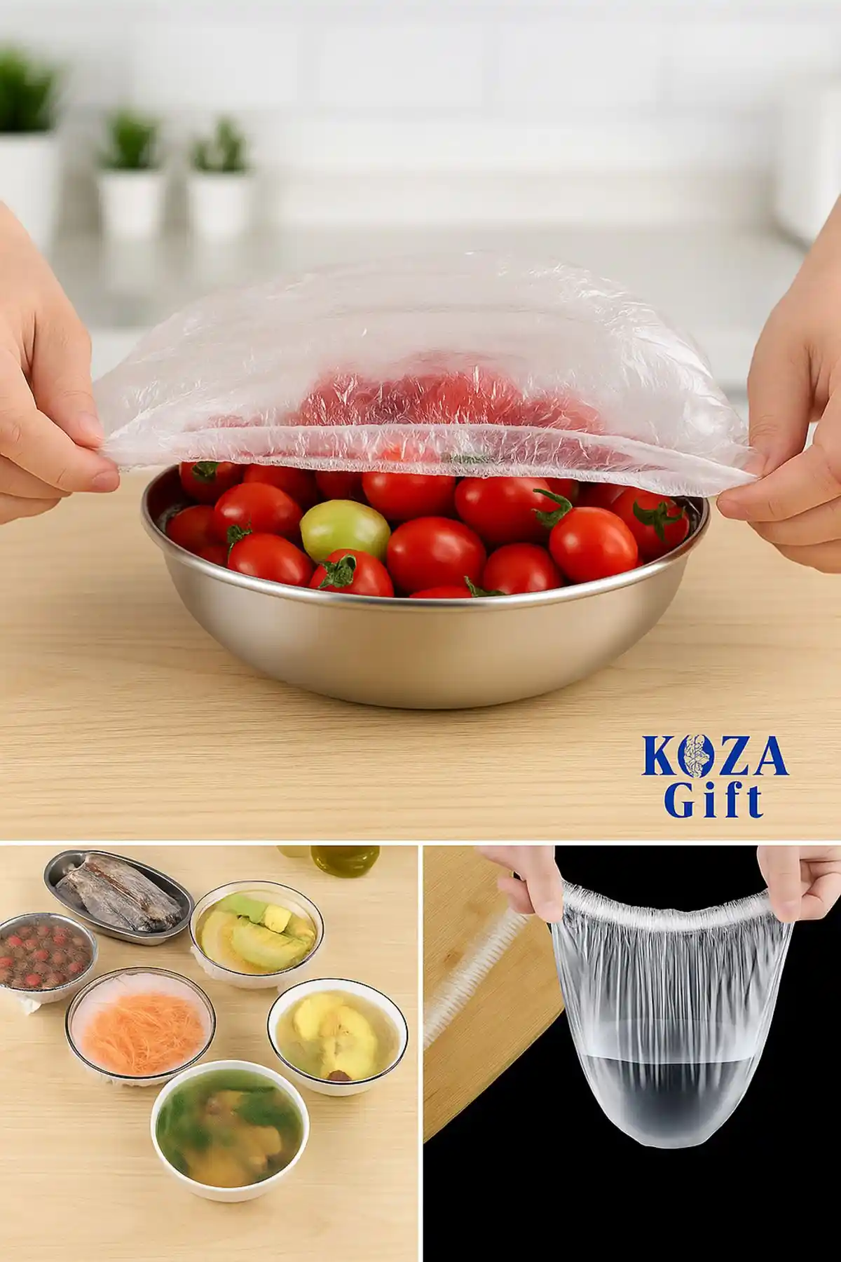 Keyfisepet Lastikli Saklama Bonesi Seti: Pratik ve Dayanıklı Mutfak Çözümü