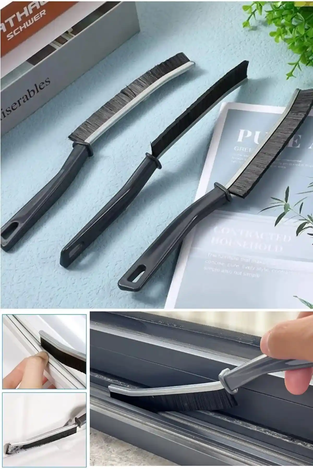 Kitchen Beauty Çok Amaçlı İnce Temizlik Fırçası Ev ve Hassas Alanlar İçin