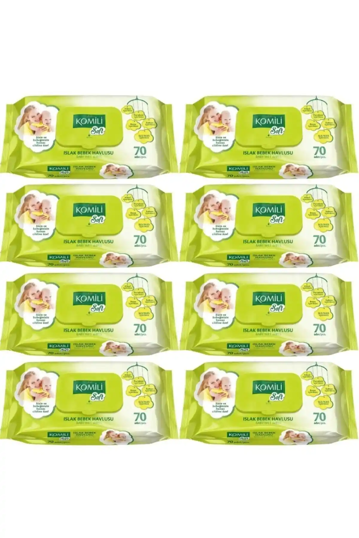 Komili Soft Islak Bebek Havlusu ve Havlu Karşılaştırması Bebek Bakımı İçin