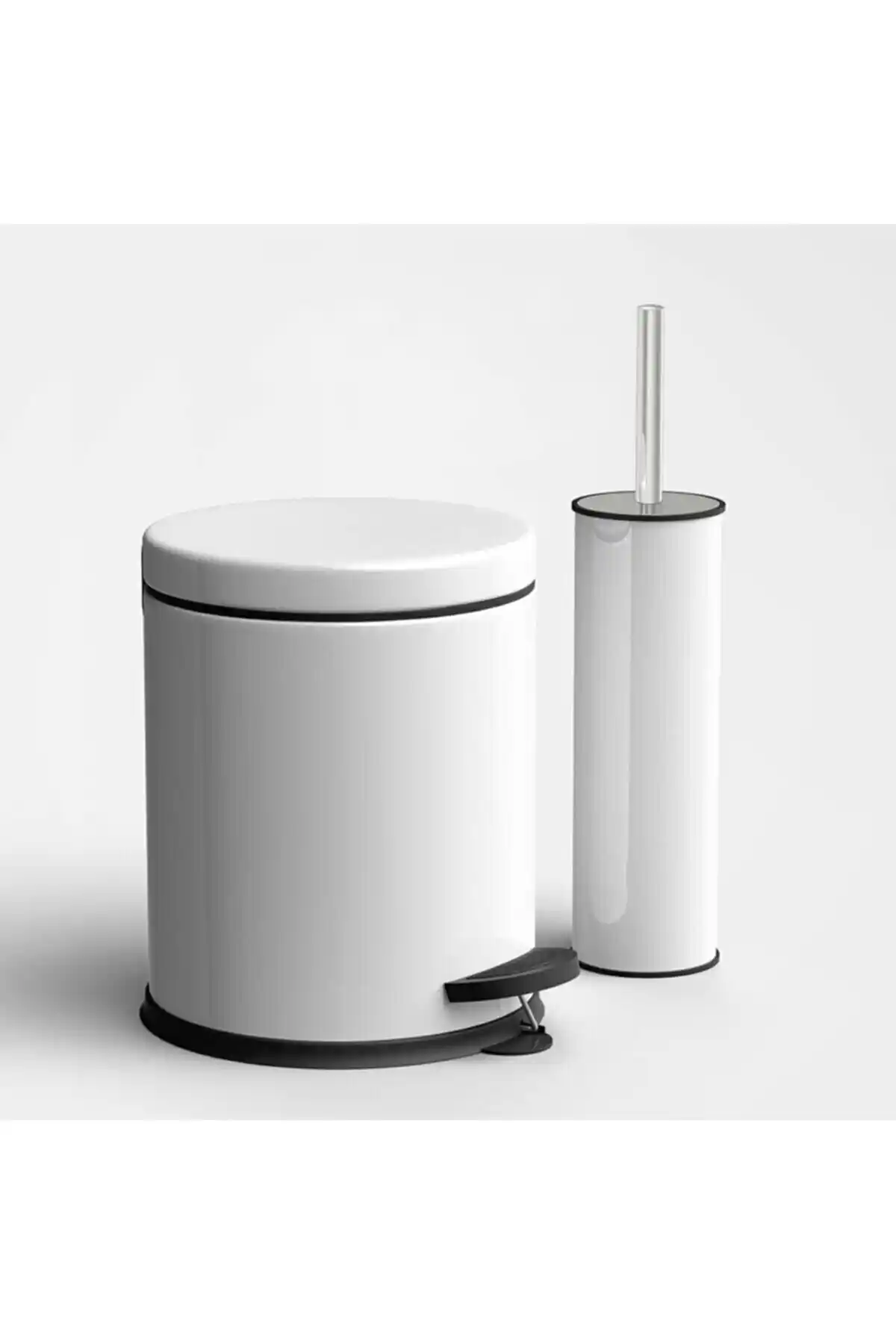 KOZART Beyaz 3 Litre 2'li Banyo Seti Modern, Dayanıklı ve Şık Tasarımıyla Pratik Kullanım