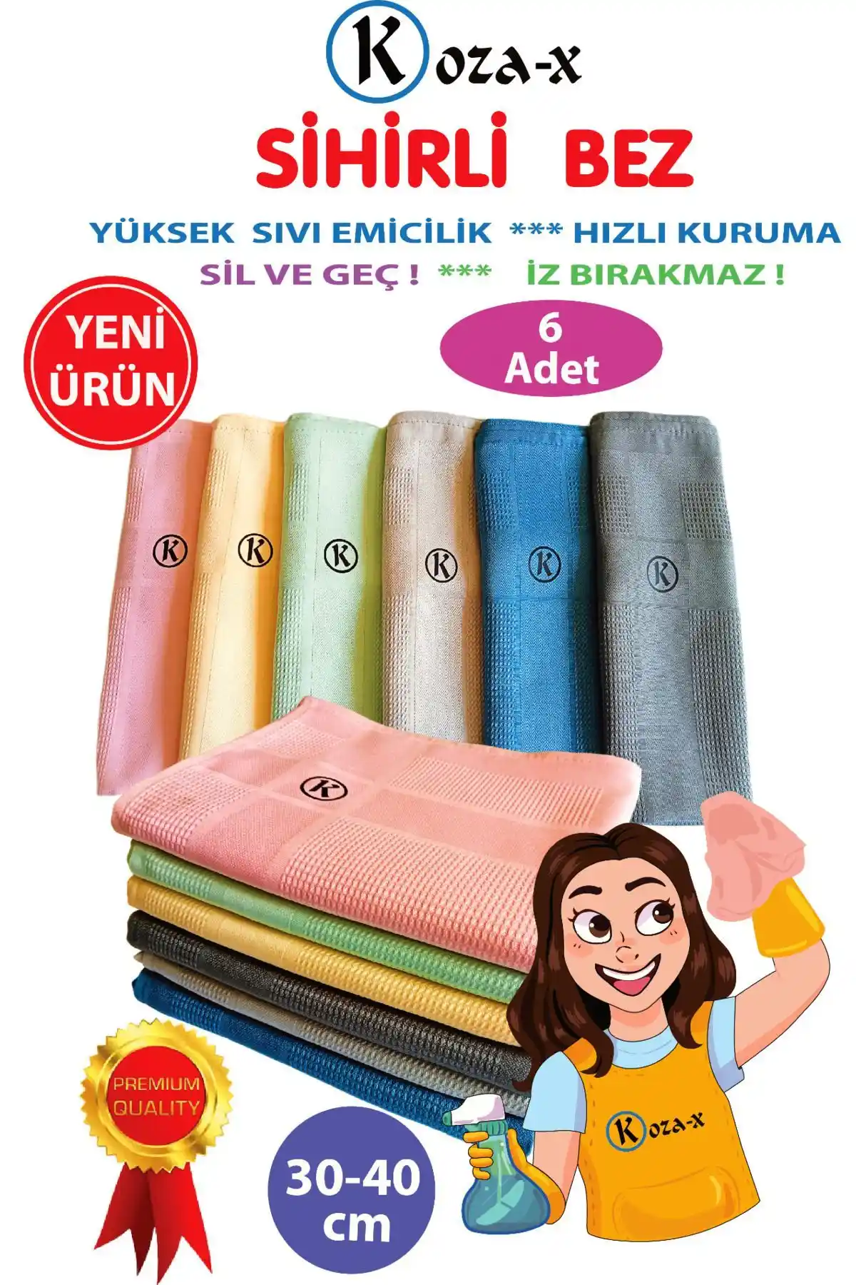 KozaX ve SMARTER Mikrofiber Temizlik Bezleri Karşılaştırması: Hangi Ürün Daha İyi Temizlik Sunar