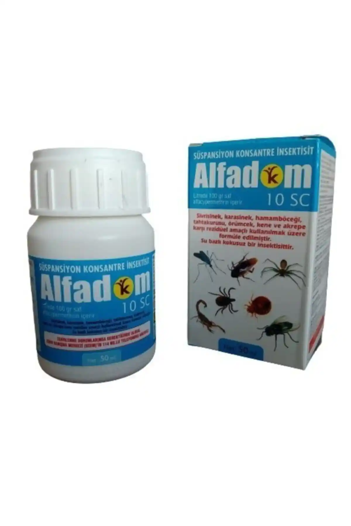 Kulsan İlaç Alfadom 10 SC: Güçlü ve Uzun Süreli Haşere Kontrolü Çözümü