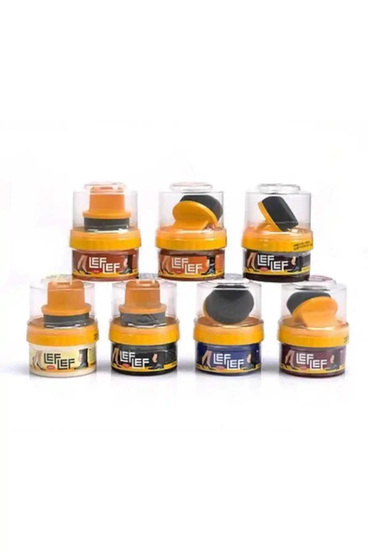 LEFLEF Nuri Cilalı Krem Siyah 60ml - Ayakkabı Boyama ve Parlaklık Sağlayan Pratik Çözüm