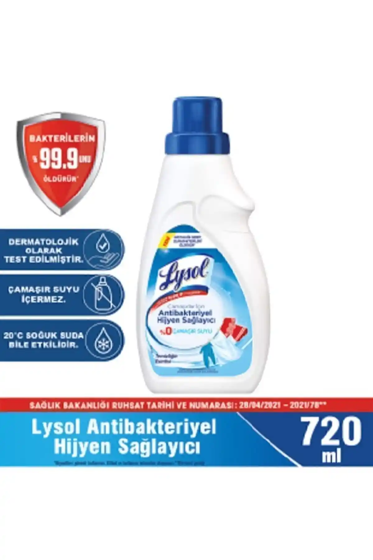 Lysol Çamaşır Hijyen Sağlayıcı ile Güvenli ve Ferah Kıyafet Temizliği