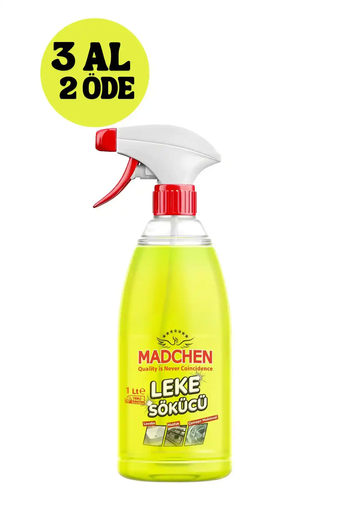 Madchen Çok Amaçlı Leke Sökücü: Güçlü ve Doğa Dostu Temizlik Çözümü