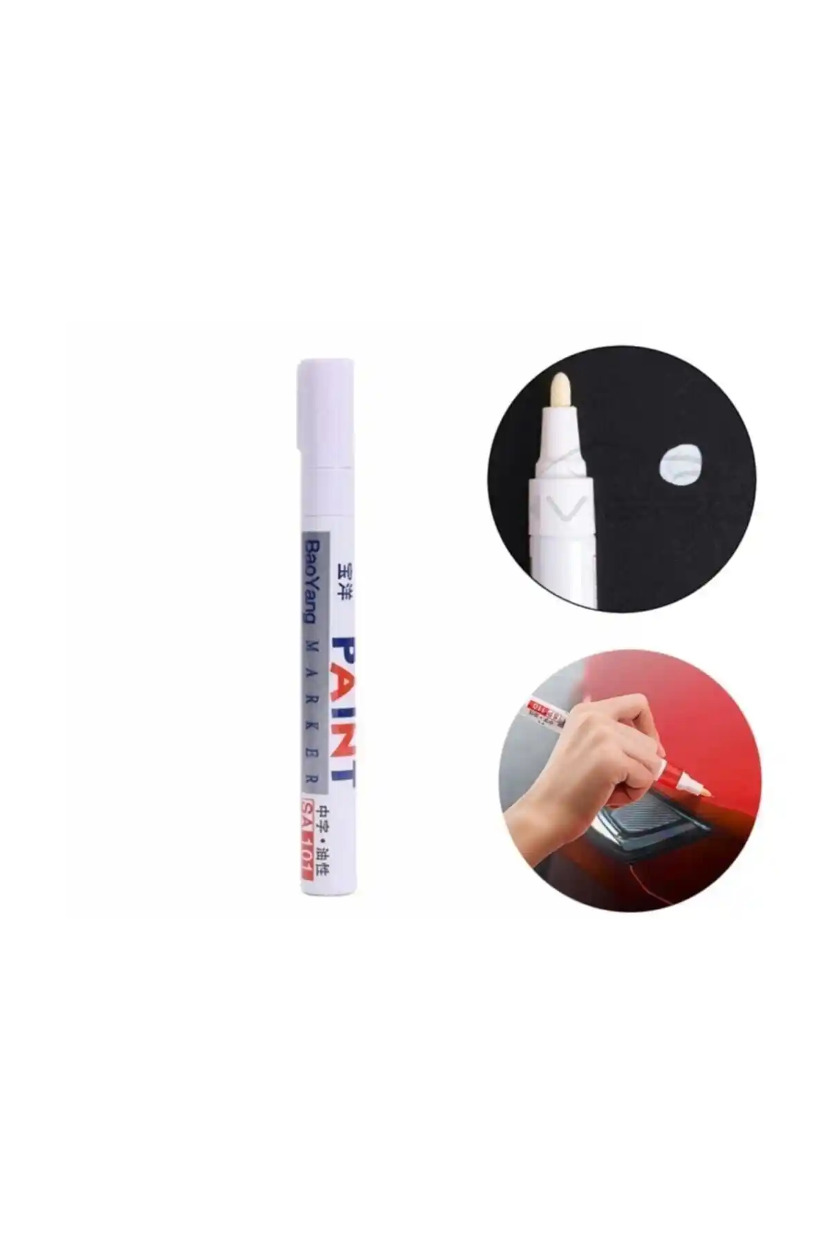 Marker Boya Oto Rötuş Kalemi Beyaz: Yüksek Kapatıcılık ve Dayanıklılık Sunan Profesyonel Çözüm