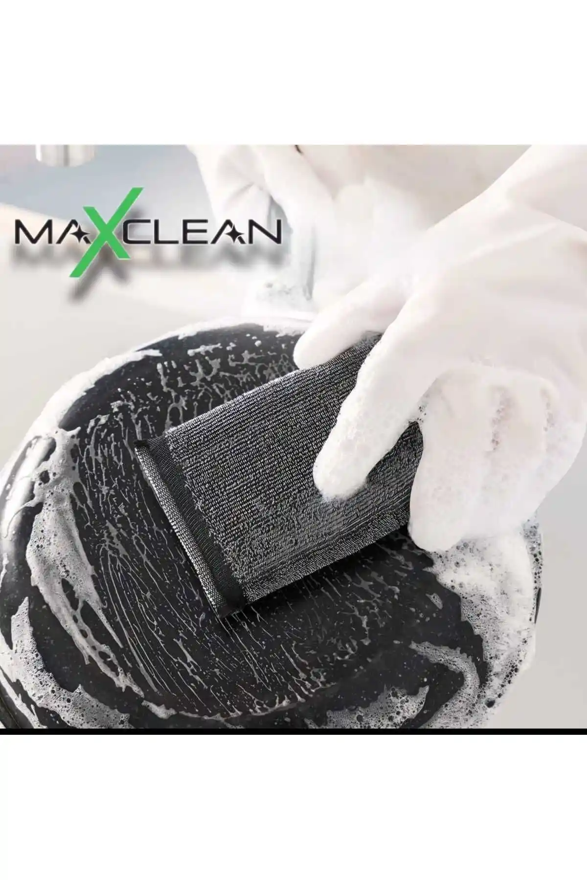 MaxClean Sihirli Inox Paslanmaz Telli Bulaşık Süngeri ile Mutfakta Etkili ve Güvenilir Temizlik Çözümü