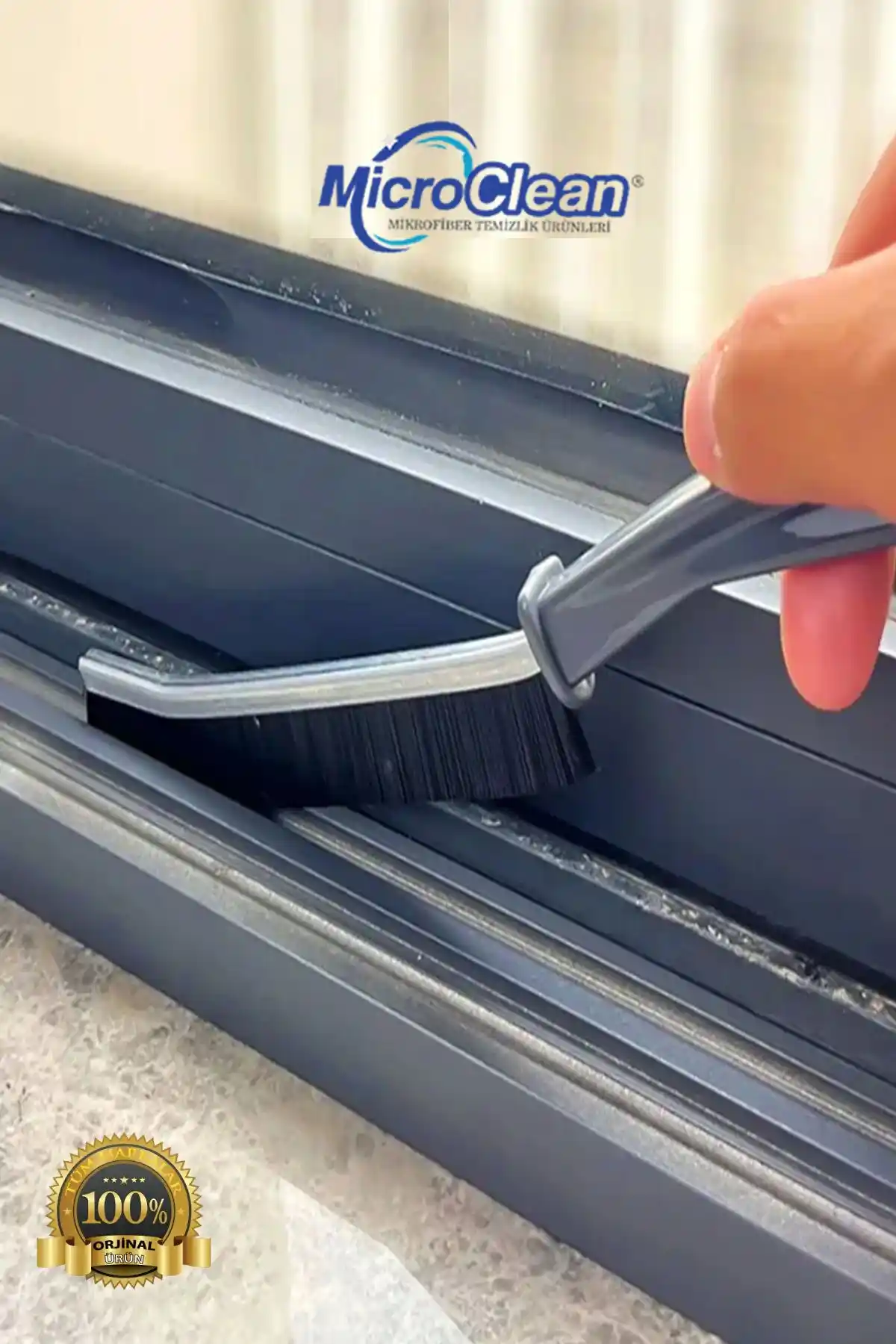 Micro Clean Çok Amaçlı İnce Temizlik Fırçası ile Dar ve Zor Alanlarda Etkili Temizlik