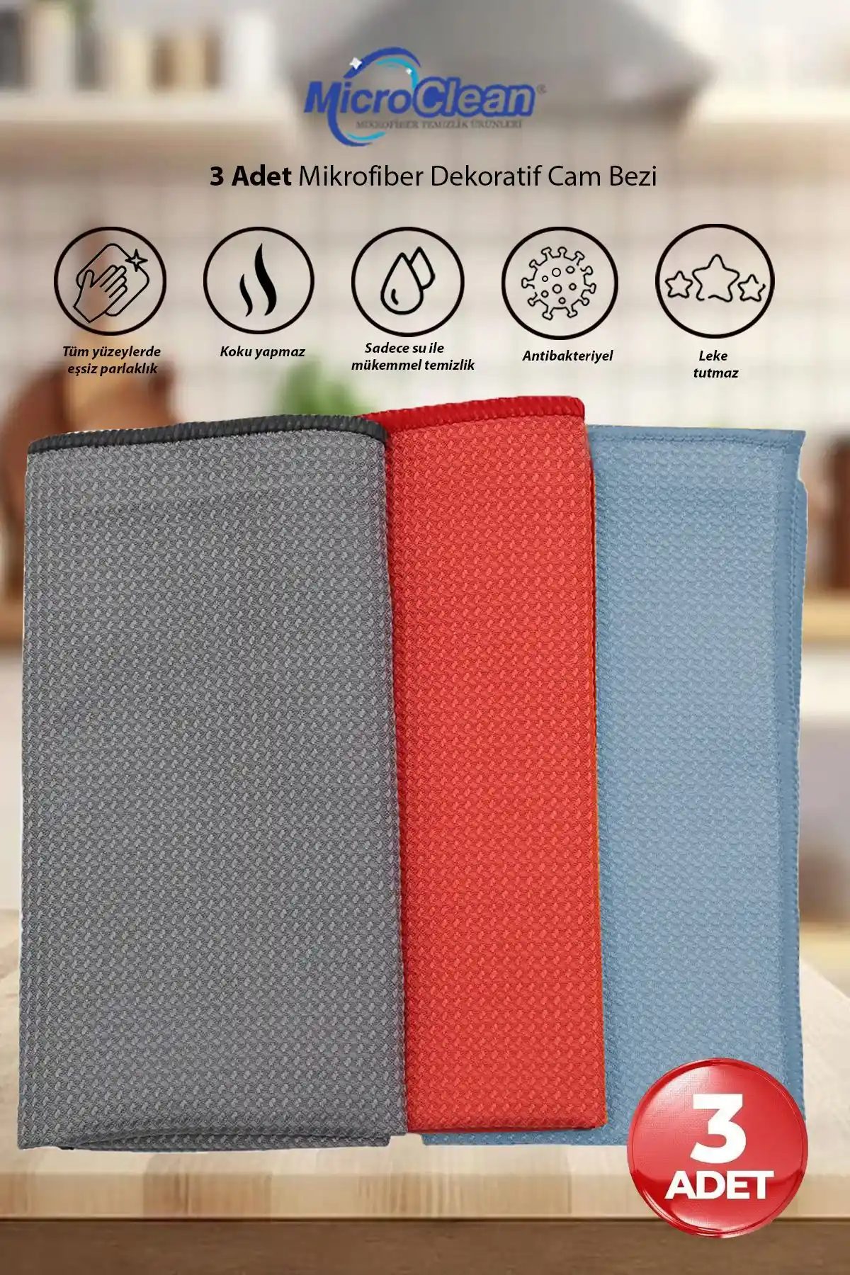 Micro Clean Missclean: Hassas Yüzeyler İçin Yüksek Performanslı Temizlik Bezi