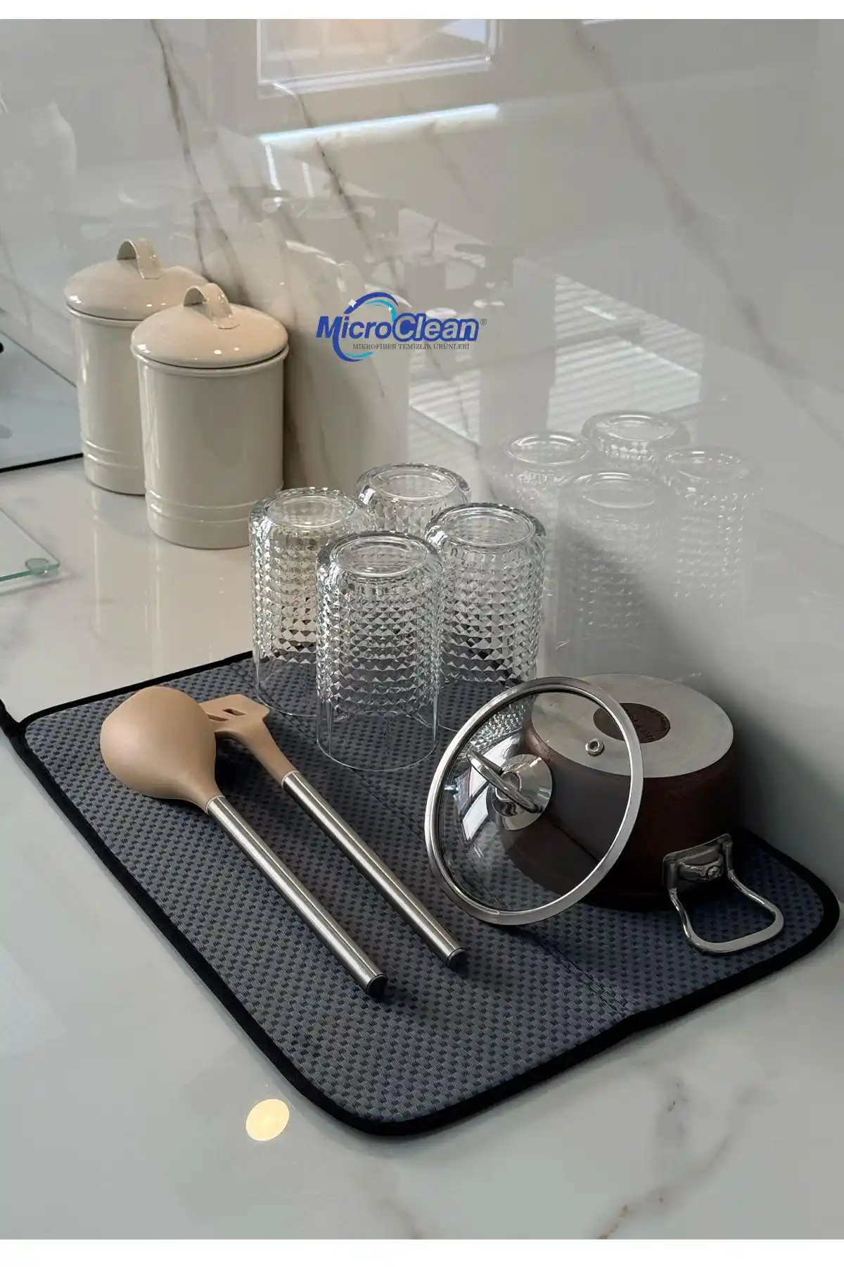 Micro Clean Missclean Mikrofiber Bulaşık Kurulama Matı: Yüksek Emicilik ve Pratik Kullanım Özellikleri