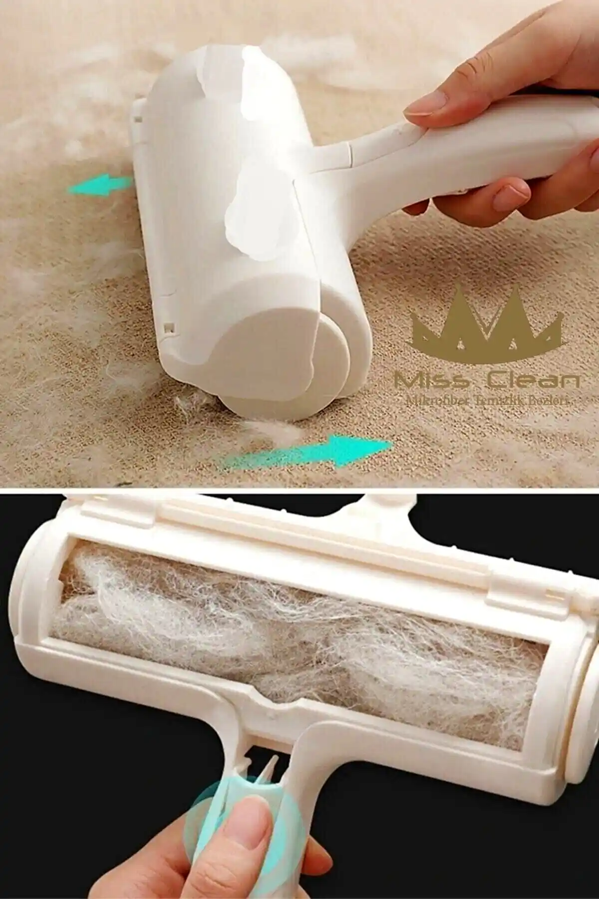 MissClean Kedi ve Köpek Tüy Toplayıcı: Pratik ve Etkili Temizlik Çözümü