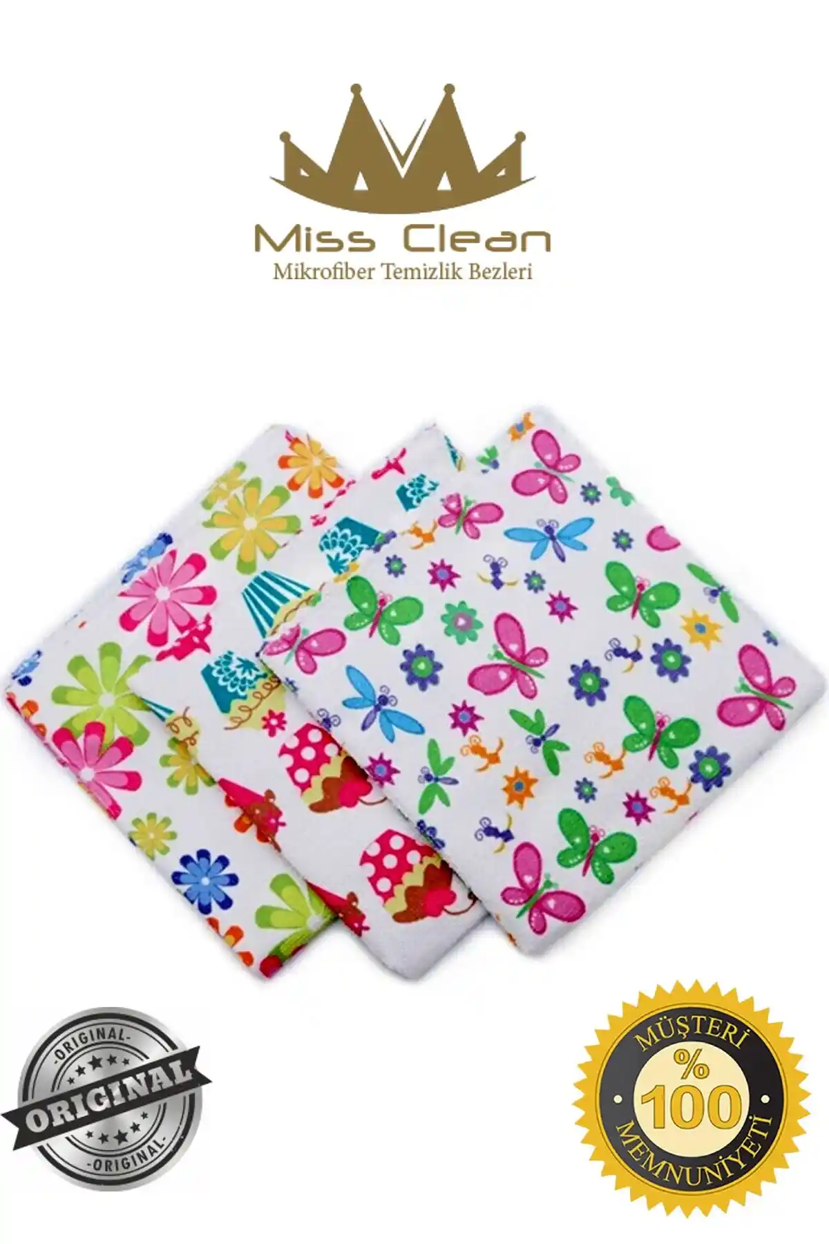 MissClean Sihirli Mutfak Bezi: Yüksek Kalite Mikrofiber Temizlik Ürünü