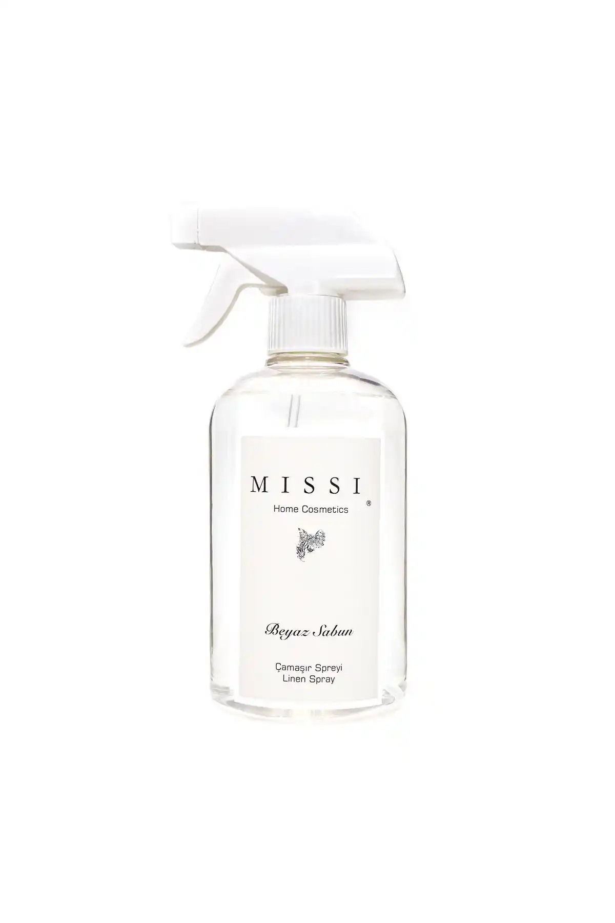 Missi 500 ml Beyaz Sabun Çamaşır Spreyi Temizlik ve Ferahlık Sağlayan Doğal Ürün