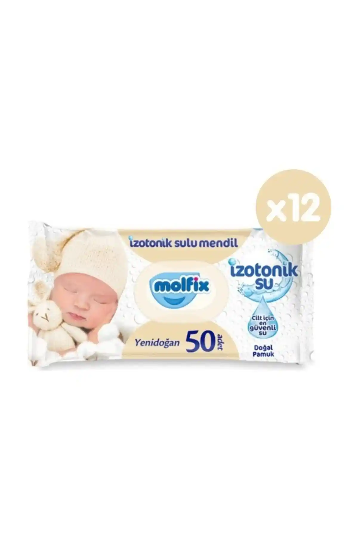 Molfix Izotonik Sulu Islak Mendil Yenidoğanlar İçin Güvenilir ve Pratik Kullanım