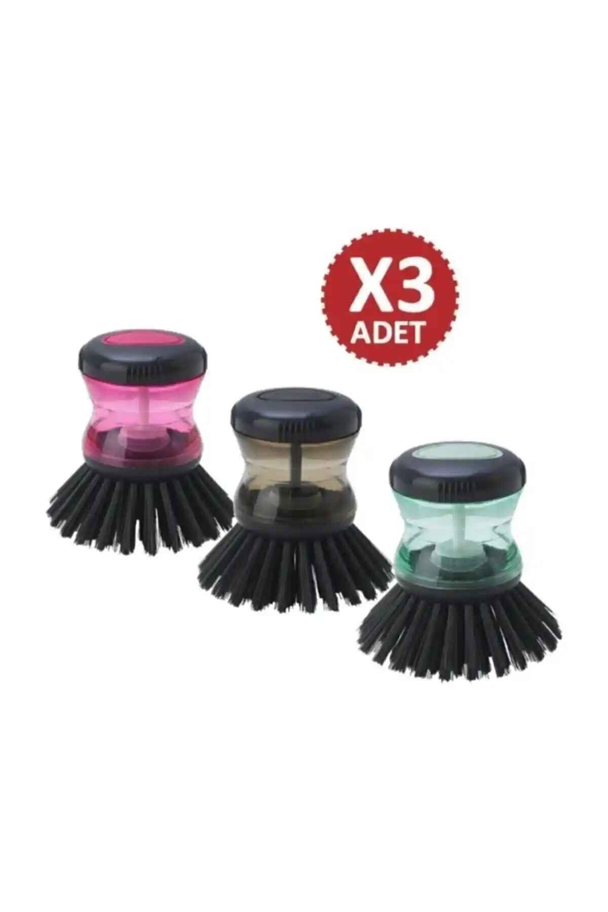 MoonsS Deterjan Hazneli Fırça Seti: Çoklu Boyut ve Renk Seçenekleriyle Pratik Temizlik