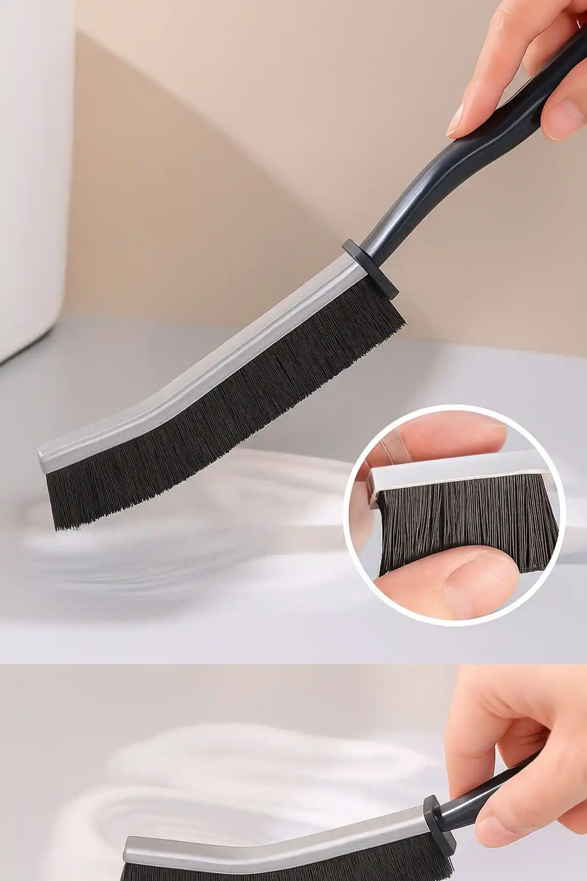 Morlimon Çok Amaçlı 2'li Fırça ile Temizlikte Pratik ve Güvenilir Çözüm