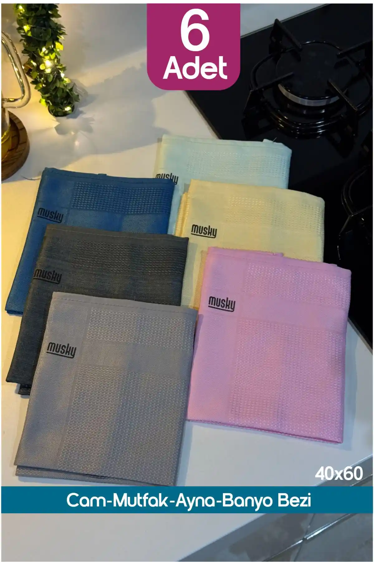 Musky Mikrofiber Sihirli Temizlik Bezi: Çok Yönlü ve Etkili Temizlik Çözümü