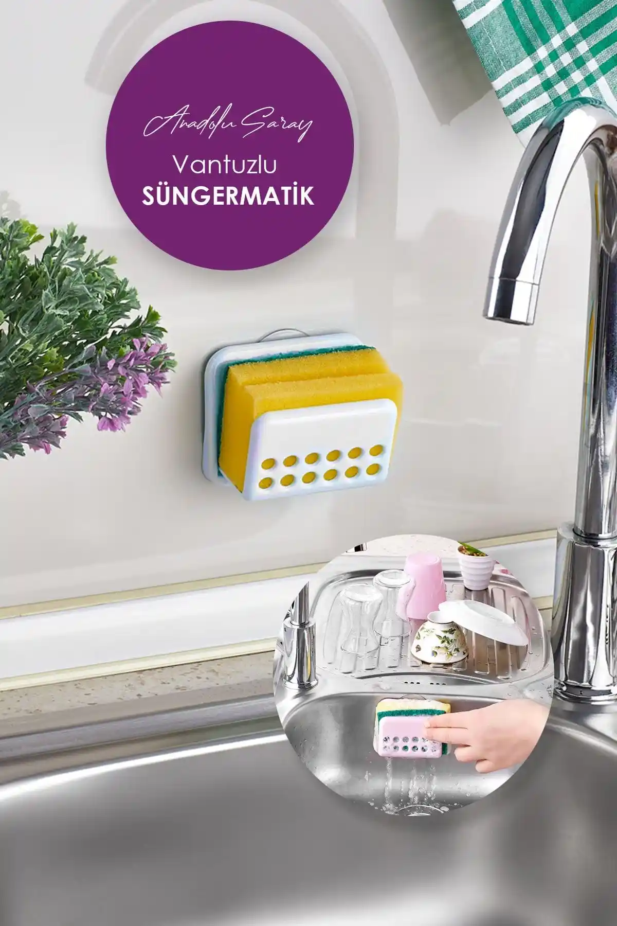 Mutfak Düzeninde Kullanılan Sünger Askısı ve Süngerlik Karşılaştırması