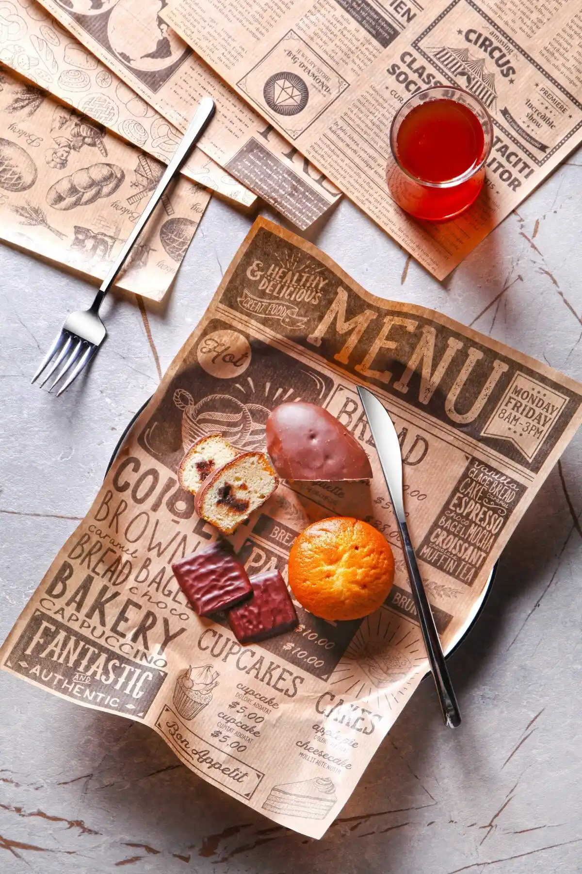 Mutfak Sunumları İçin En İyi Yağlı Kağıt Seçenekleri ve Karşılaştırması