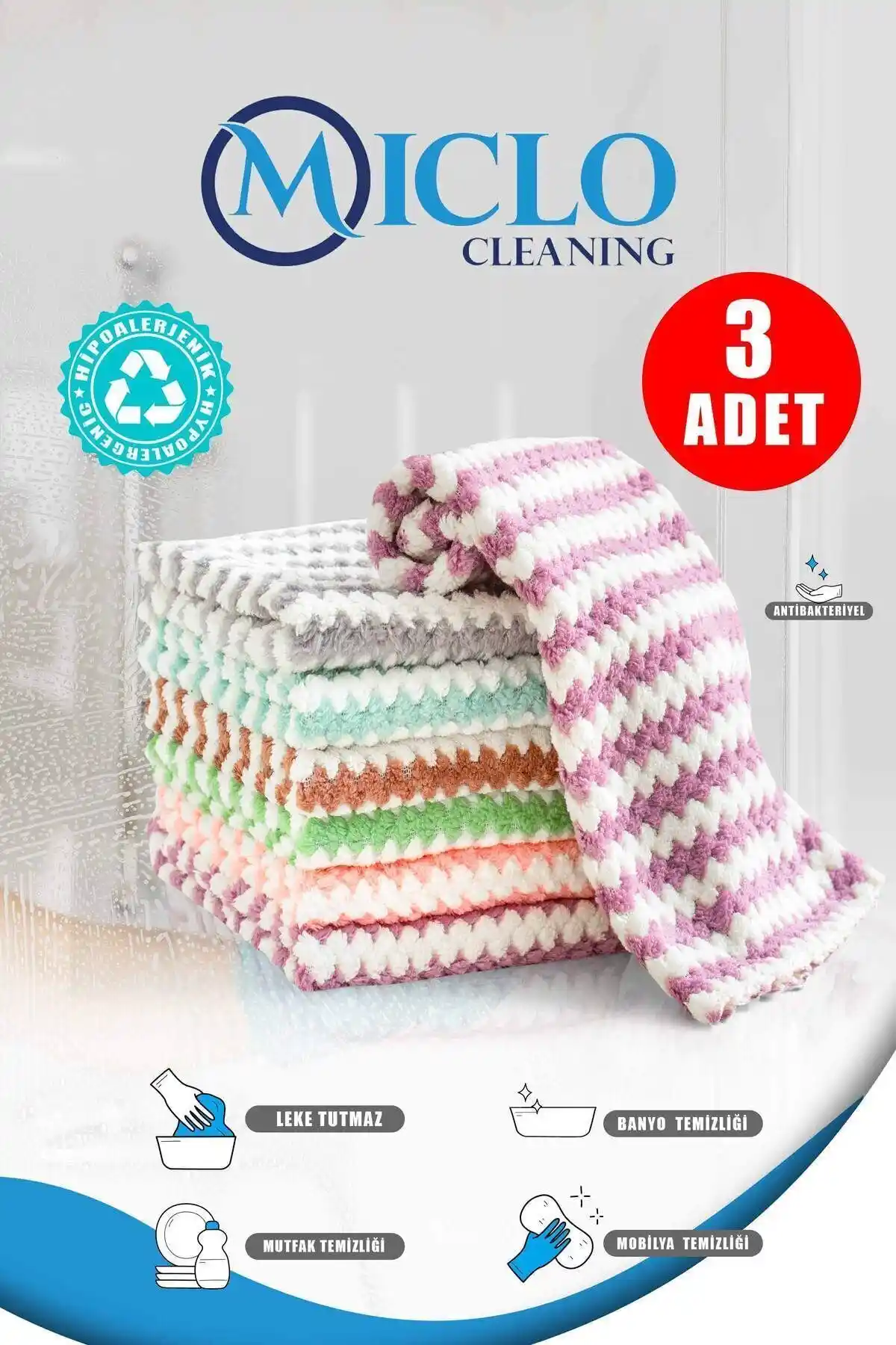 Mutfak Temizliğinde Yeni Nesil Yumuşak Doku Bezleri Miklo Cleaning ile Tanışın