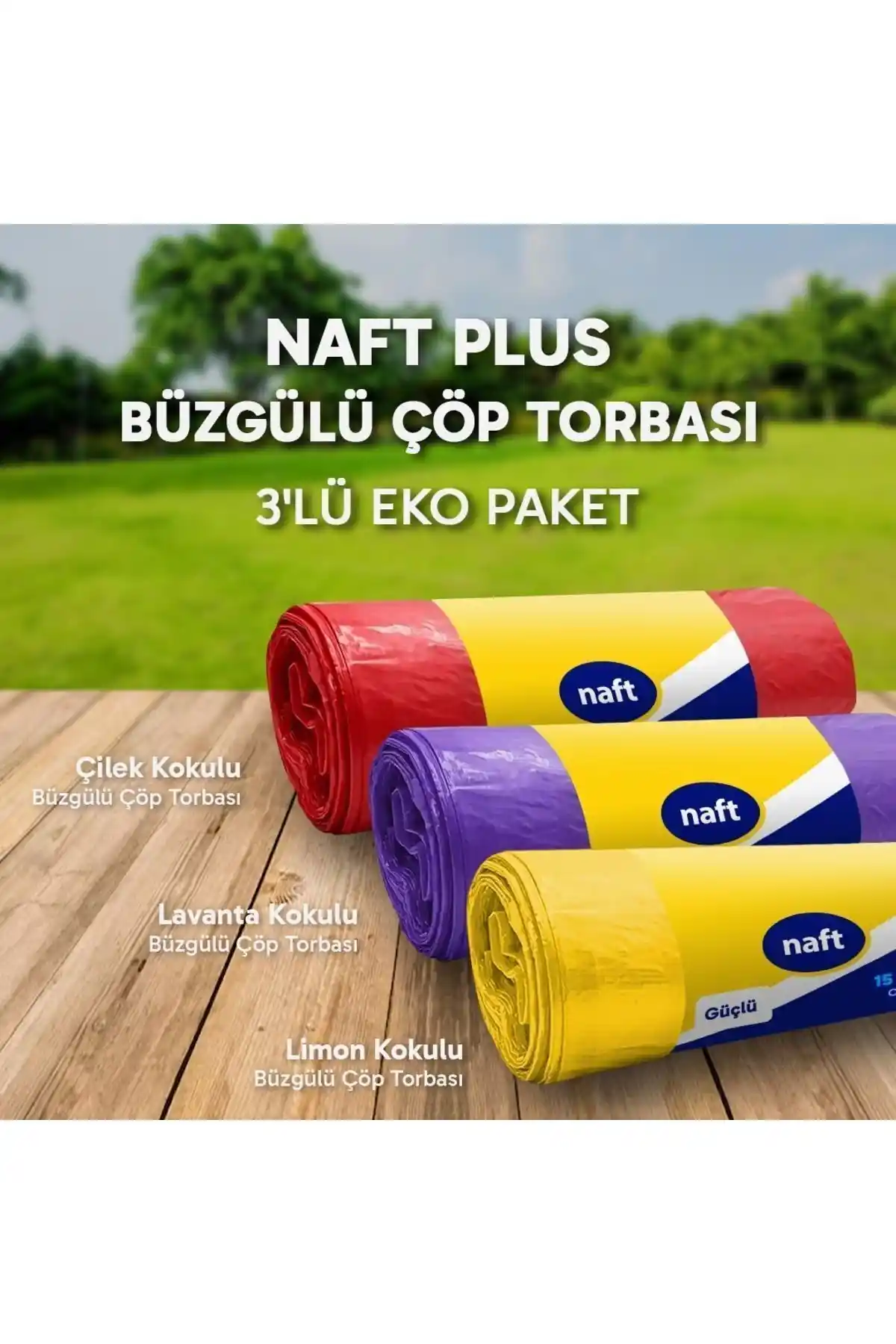 Naft Plus Büzgülü Çöp Torbası Güvenilirlik ve Estetik İçin Ideal Çözüm